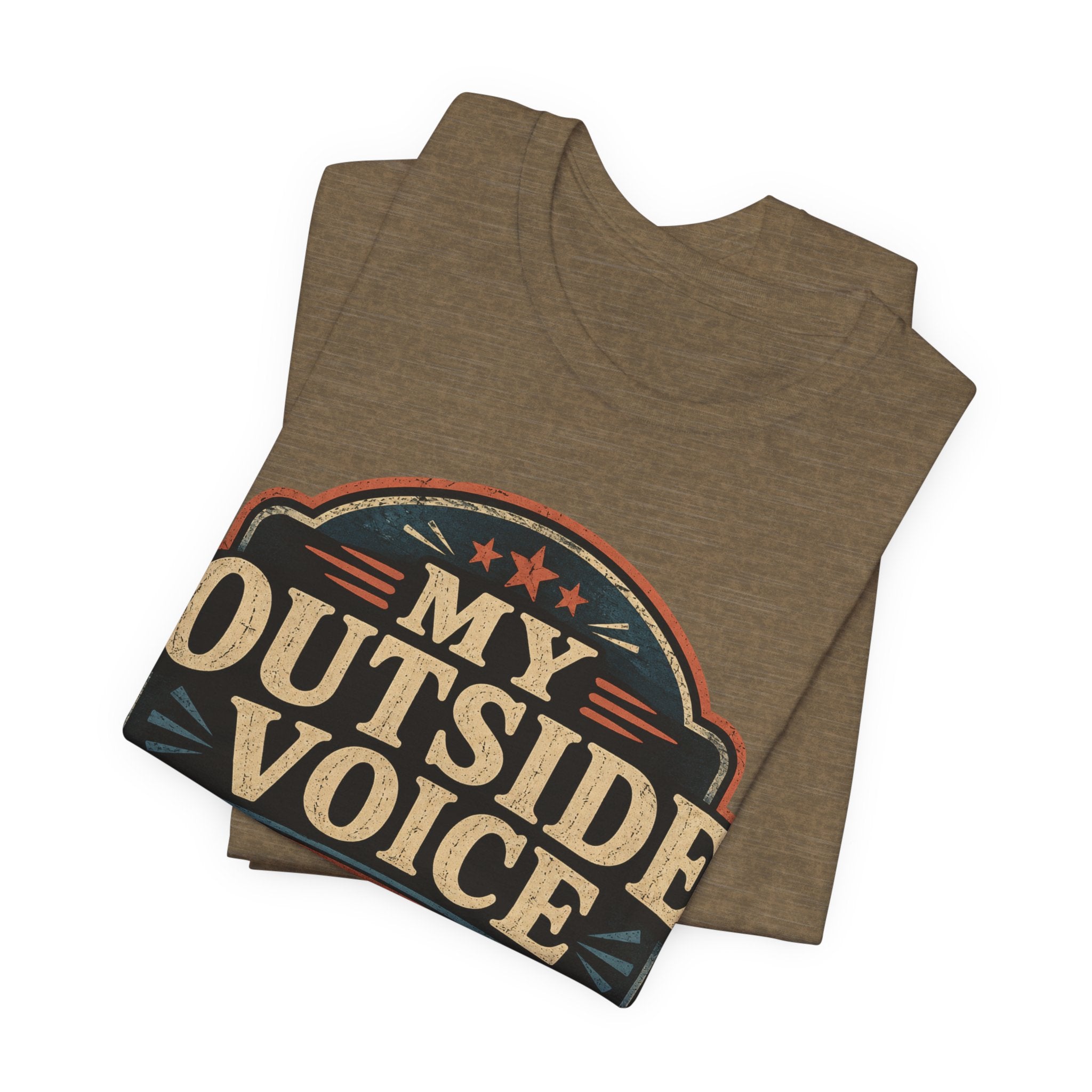 My Outside Voice Retired Unisex T-Shirt