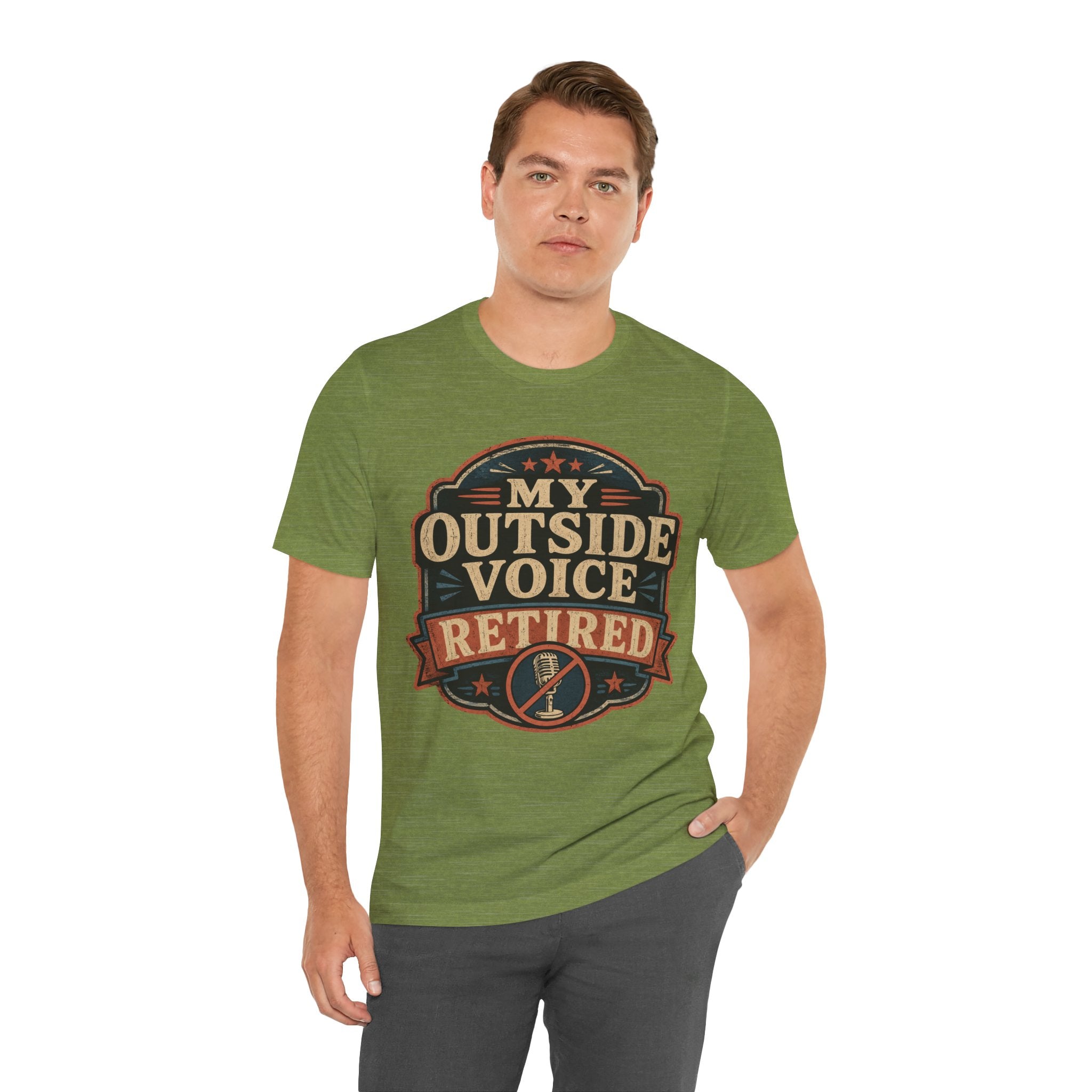My Outside Voice Retired Unisex T-Shirt