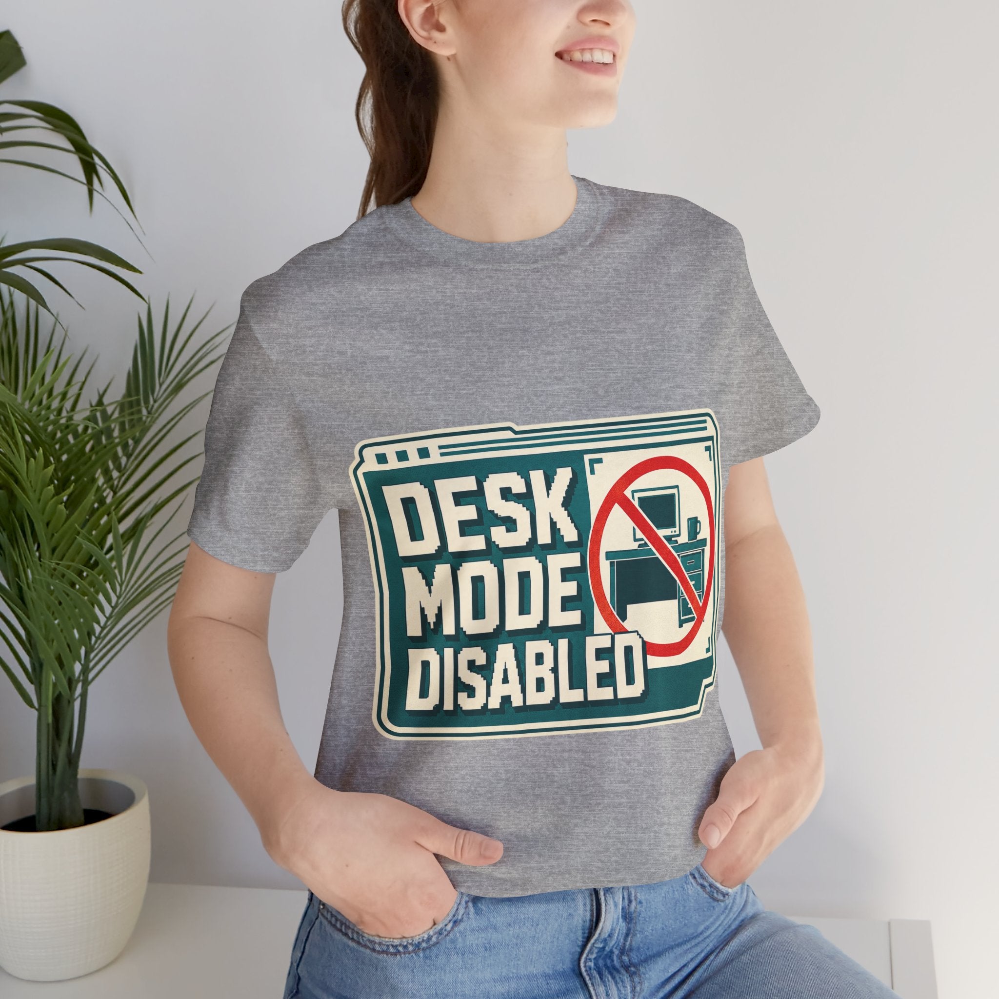 Desk Mode Disabled Unisex T-Shirt