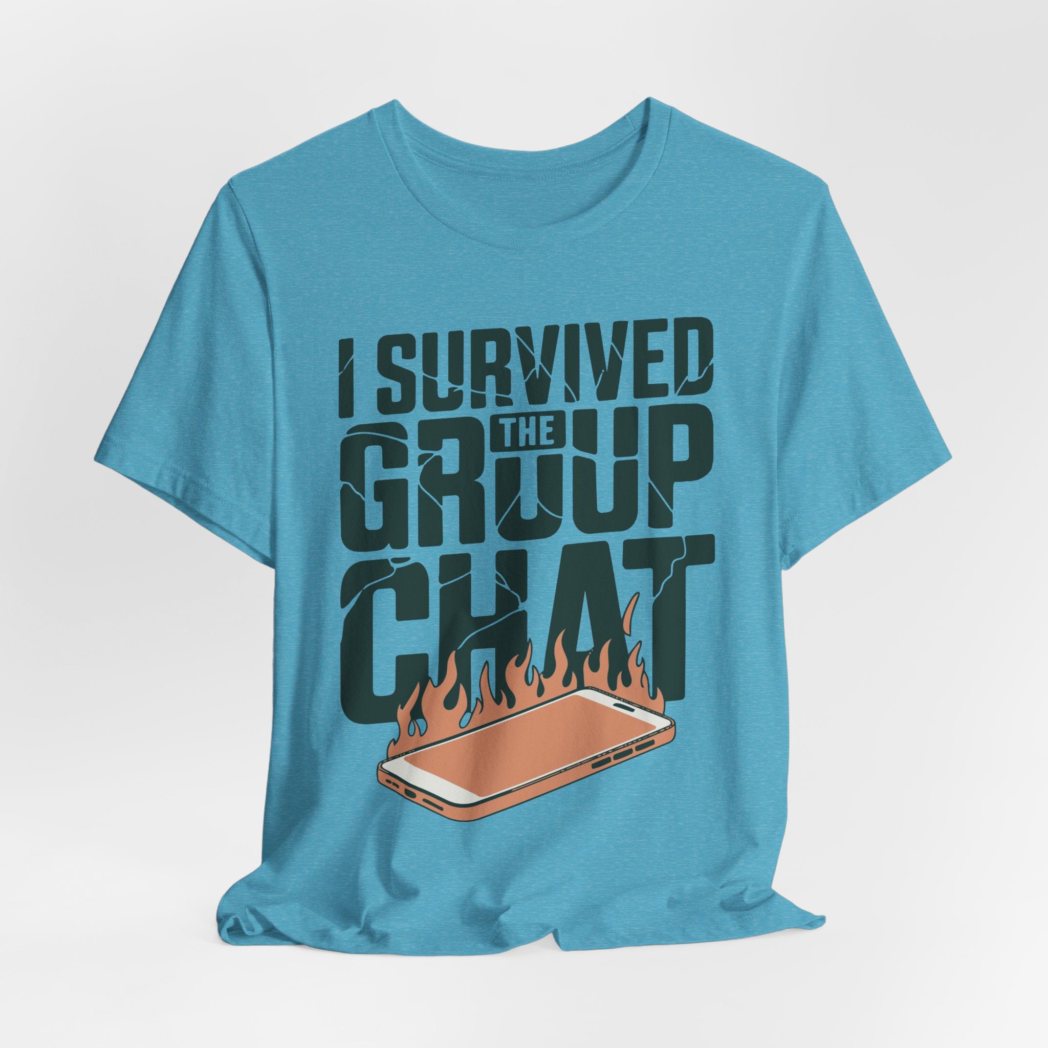 I Survived The Group Chat Unisex T-Shirt