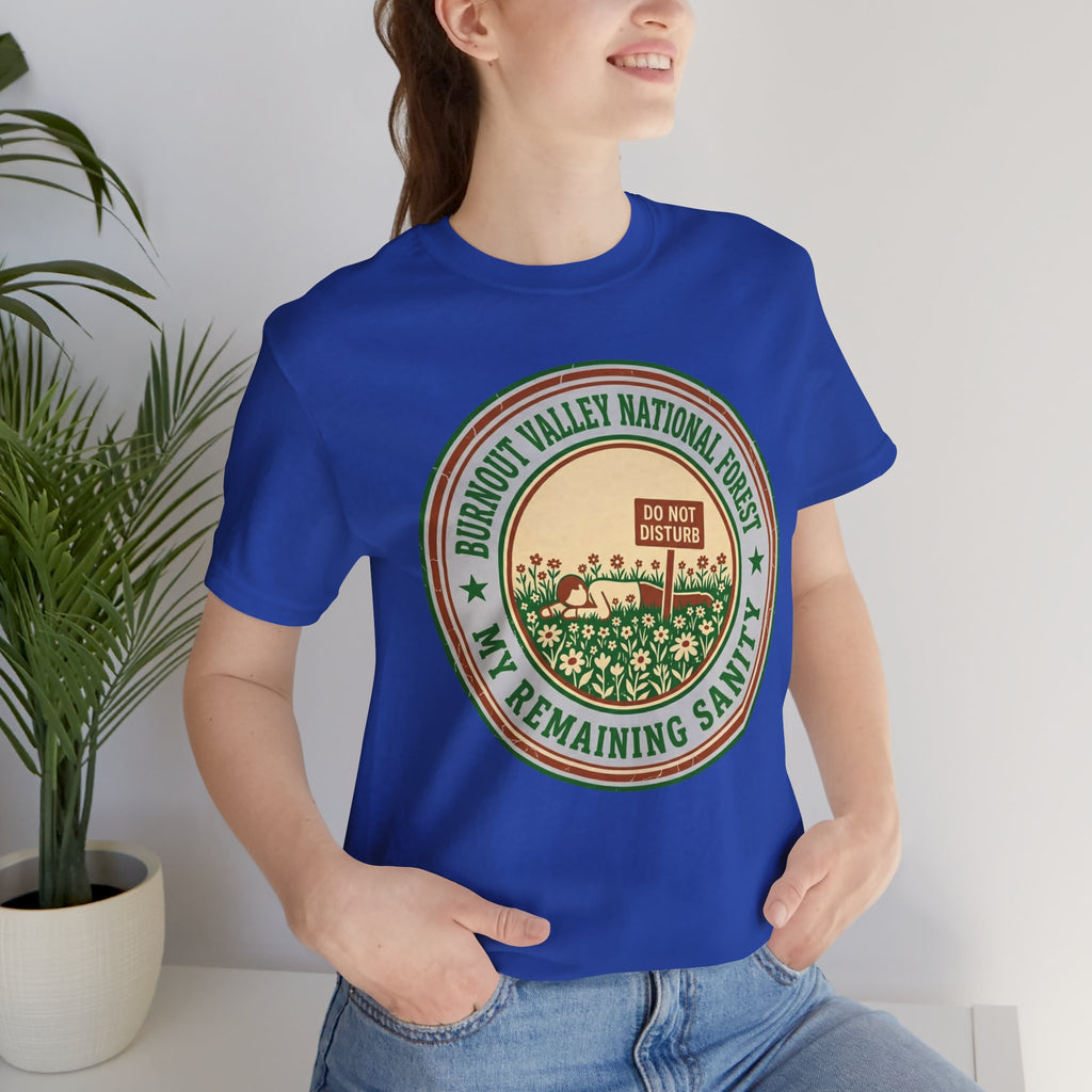 Burnout Valley National Forest Unisex T-Shirt