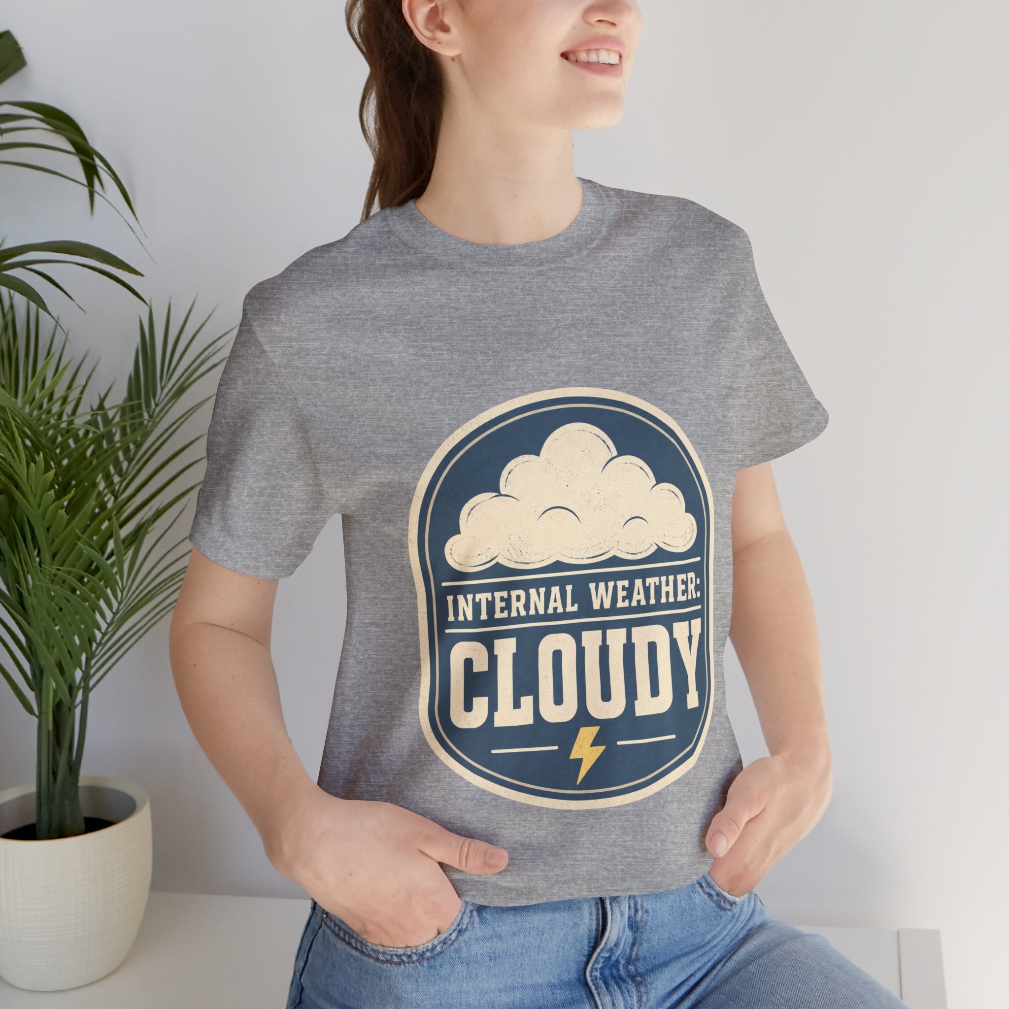 Internal Weather Cloudy Unisex T-Shirt