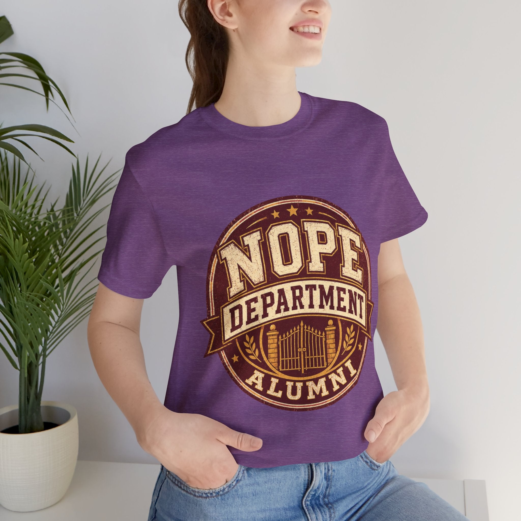 Nope Department Alumni Unisex T-Shirt