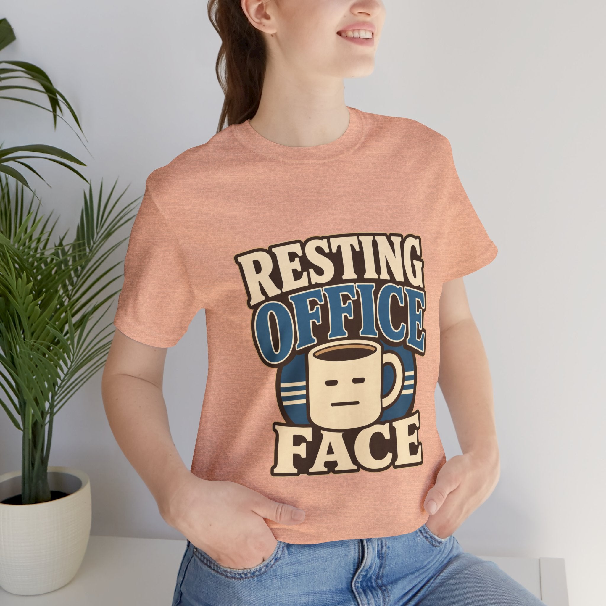 Resting Office Face Unisex T-Shirt