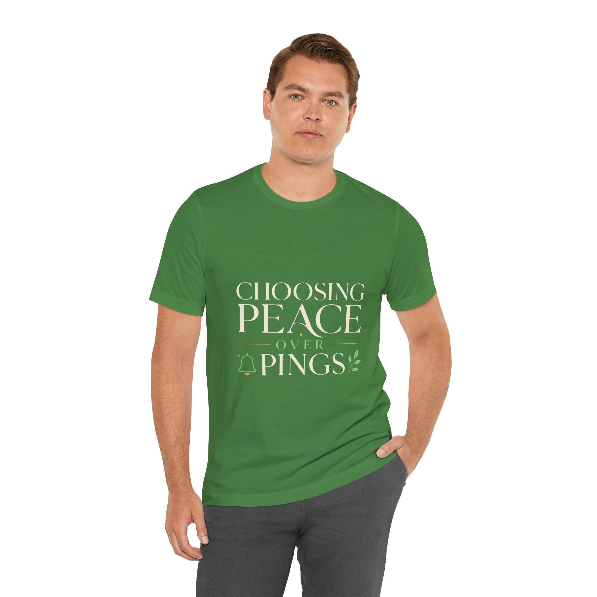 Choosing Peace Over Pings Unisex T-Shirt