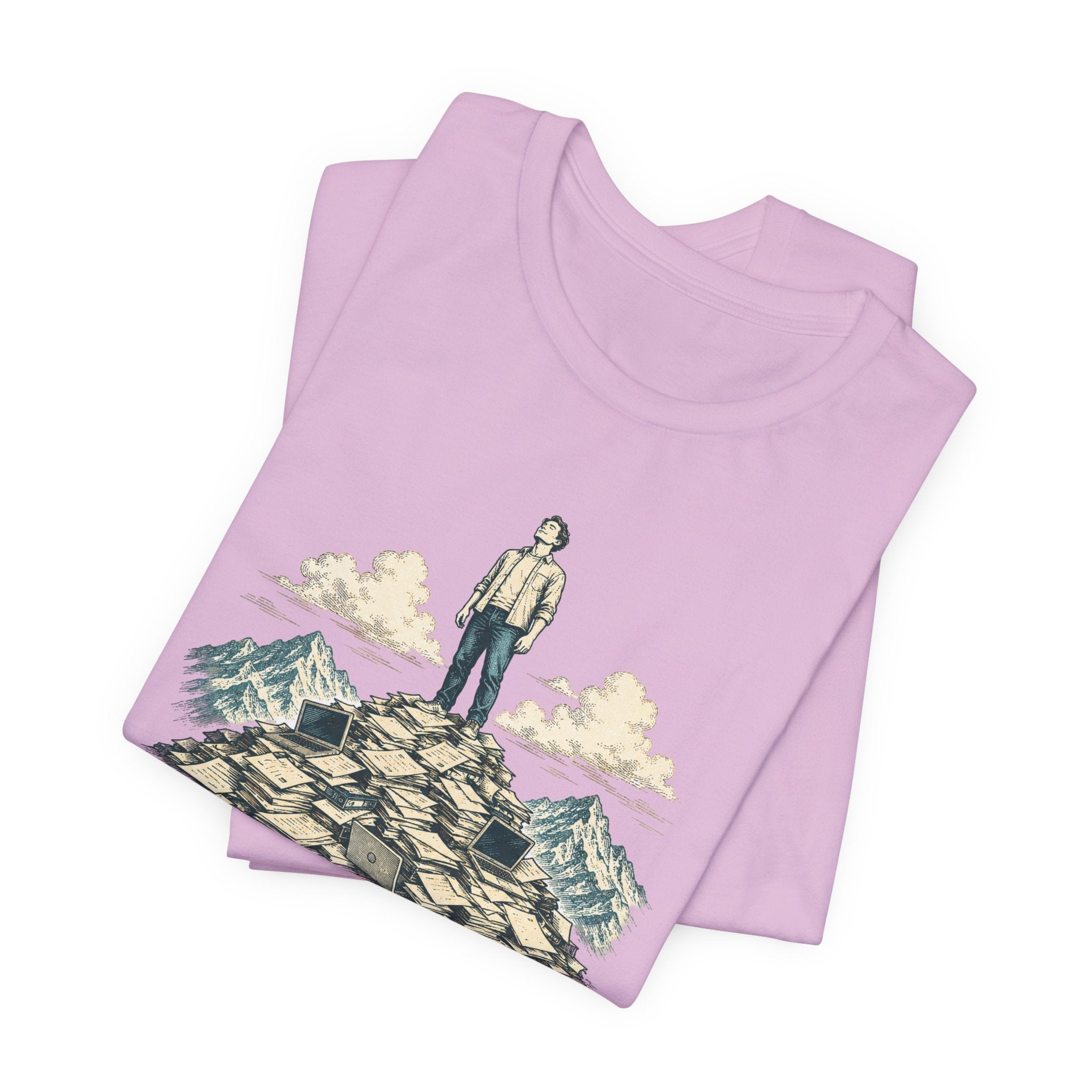 Peak Burned Out Now Descending Unisex T-Shirt