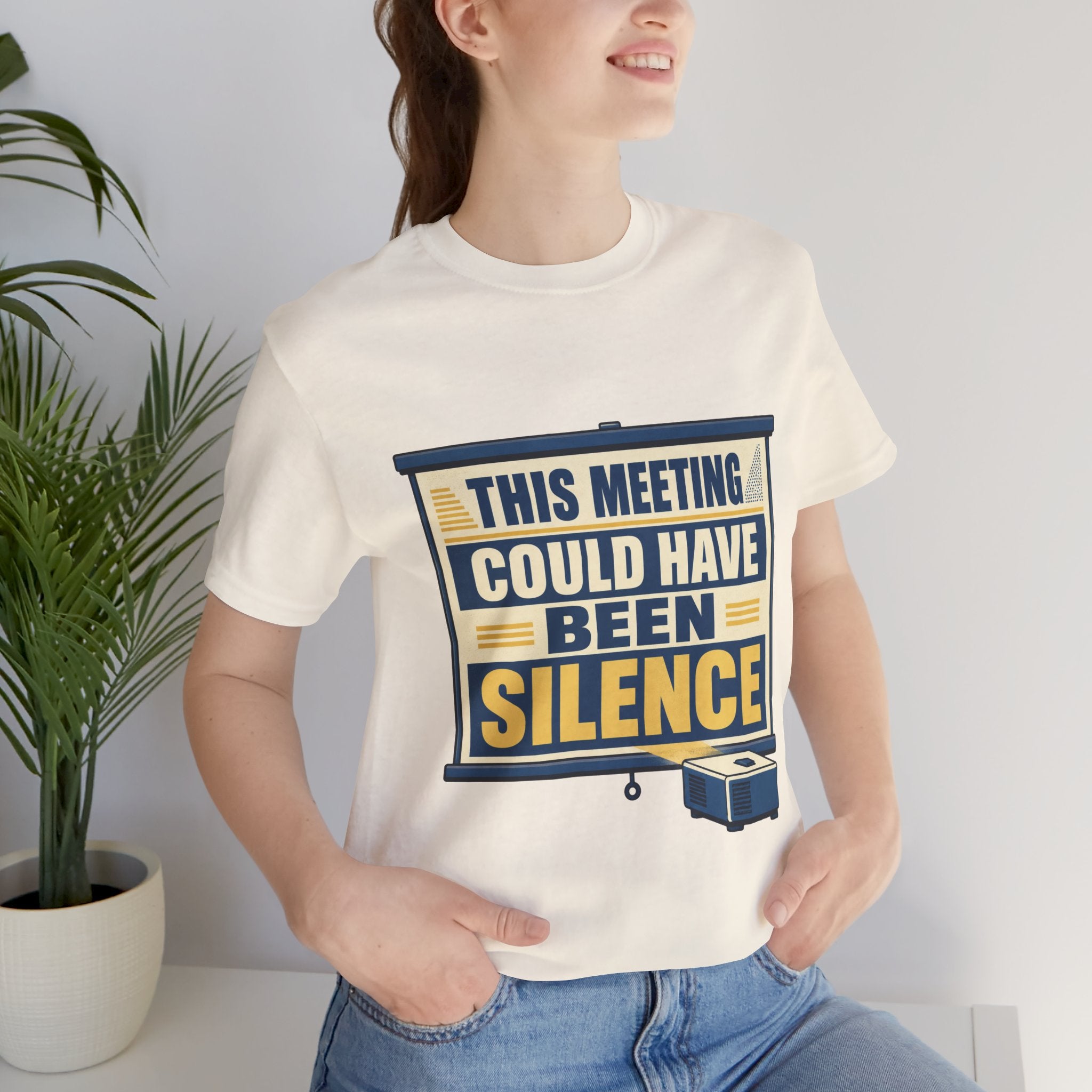This Meeting Could Have Been Silence Unisex T-Shirt