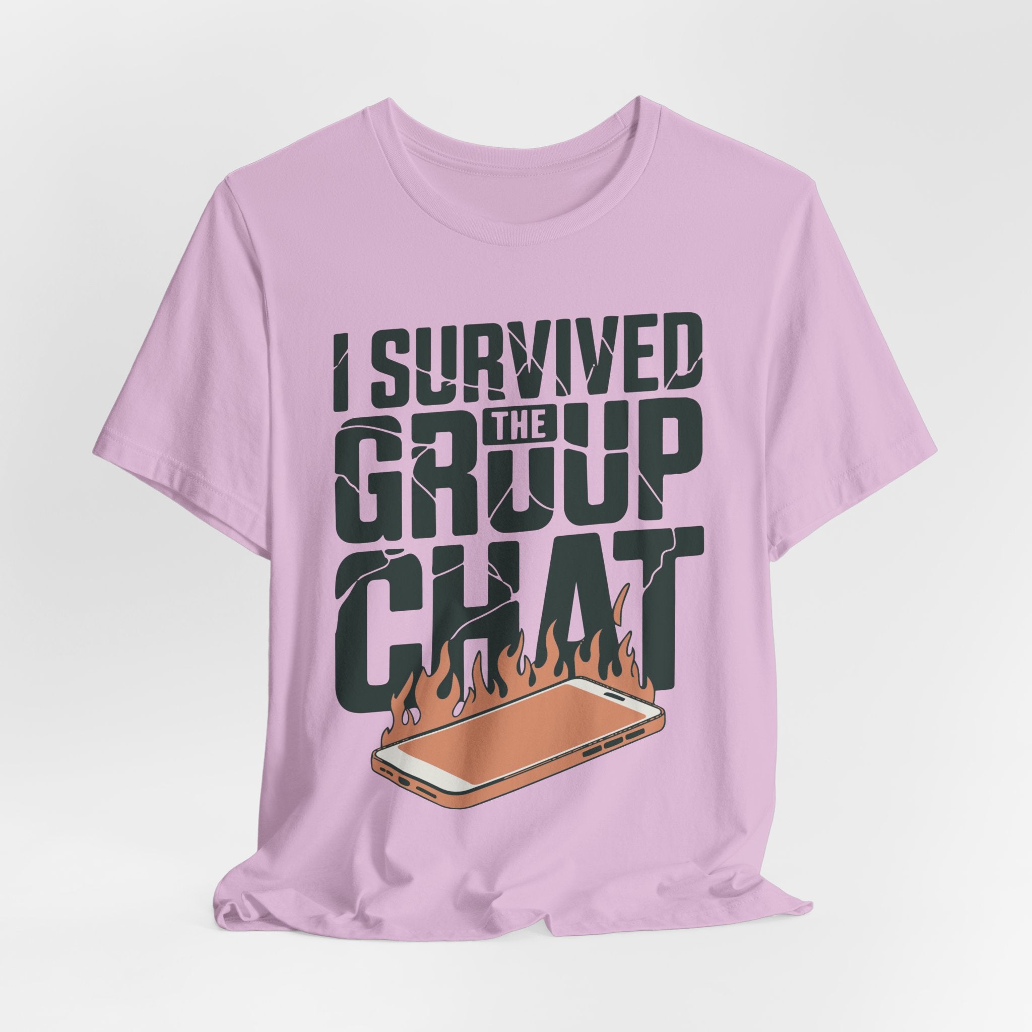 I Survived The Group Chat Unisex T-Shirt