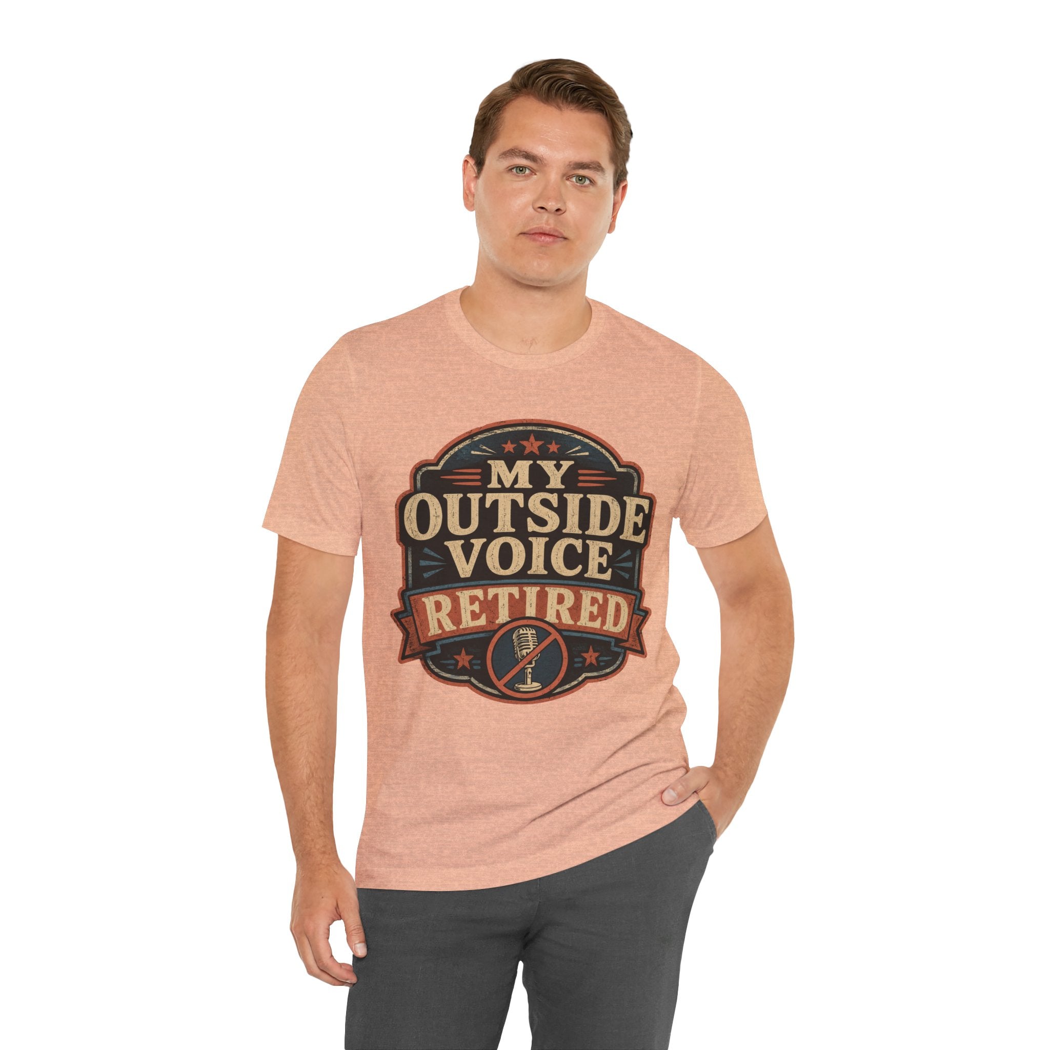 My Outside Voice Retired Unisex T-Shirt