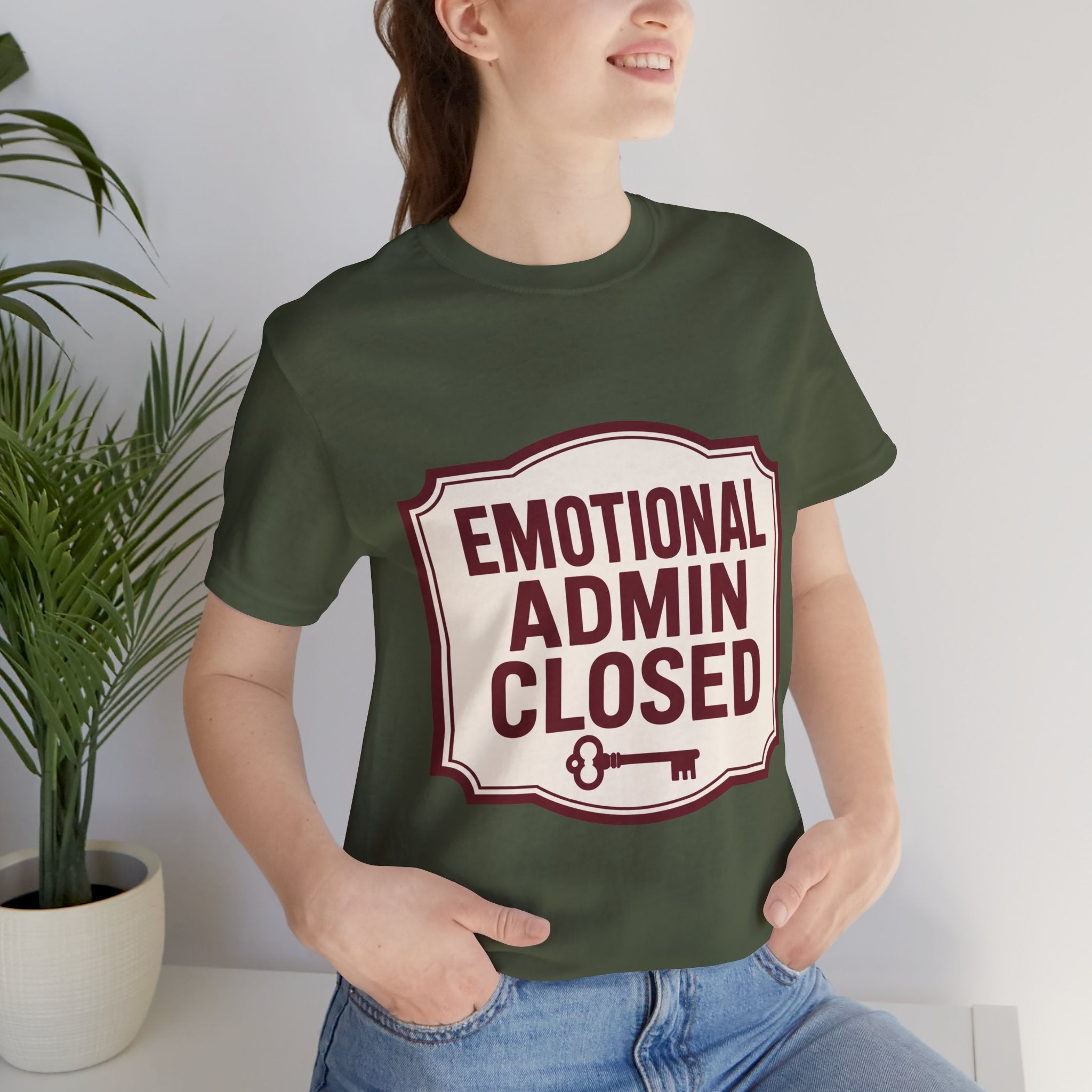 Emotional Admin Closed Unisex T-Shirt