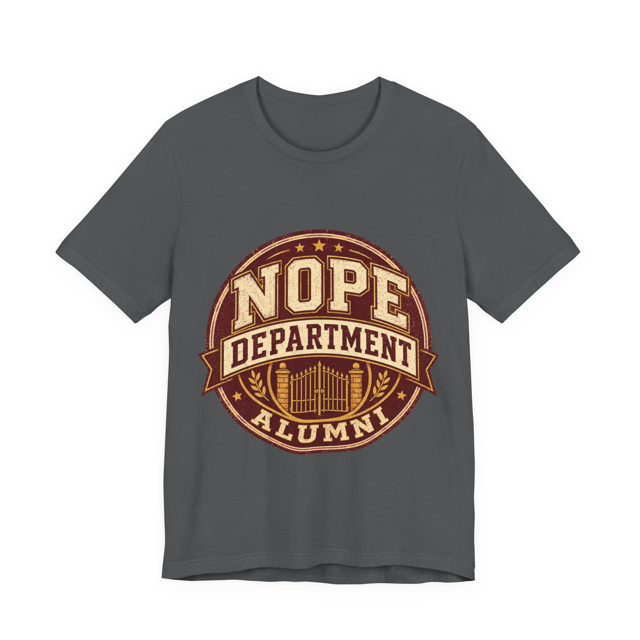 Nope Department Alumni Unisex T-Shirt