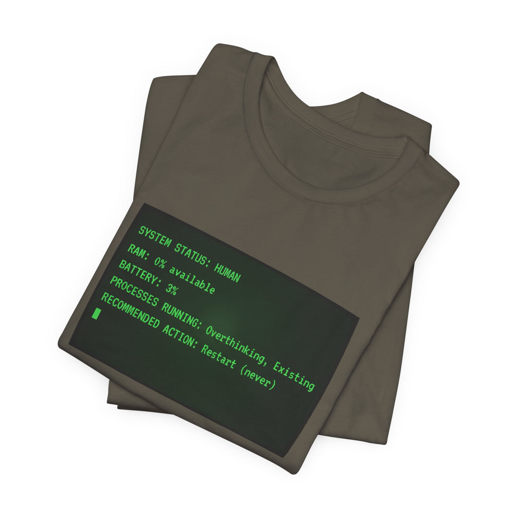 Retro Computer Terminal Tee