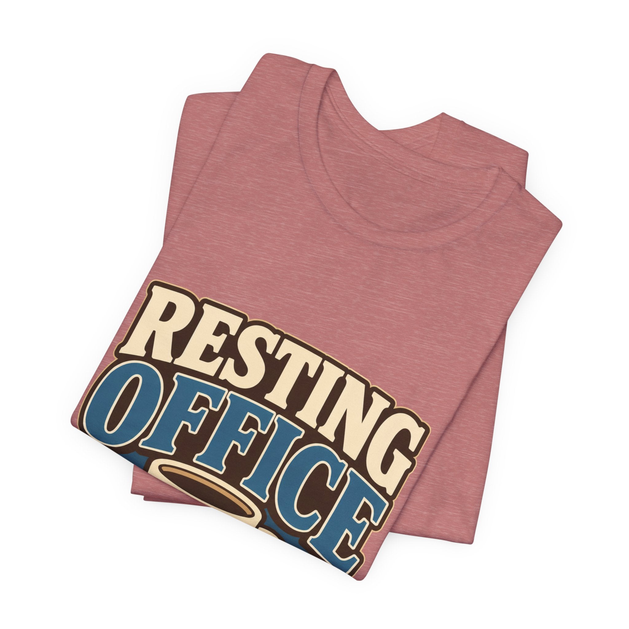 Resting Office Face Unisex T-Shirt