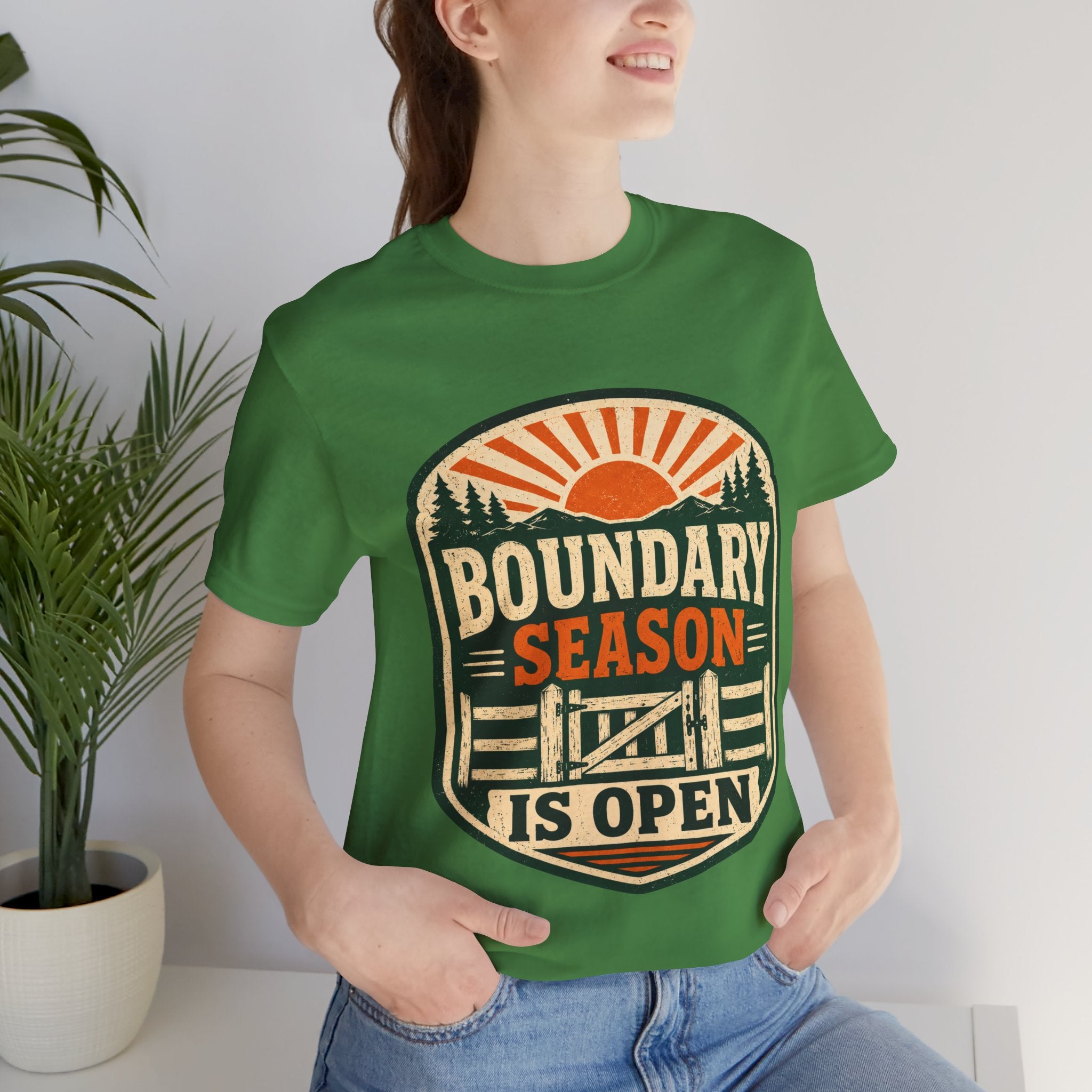 Boundary Season Is Open Unisex T-Shirt