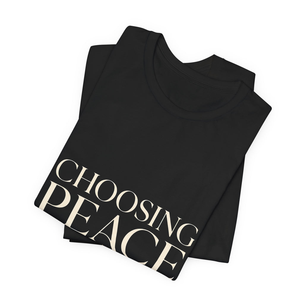 Choosing Peace Over Pings Unisex T-Shirt
