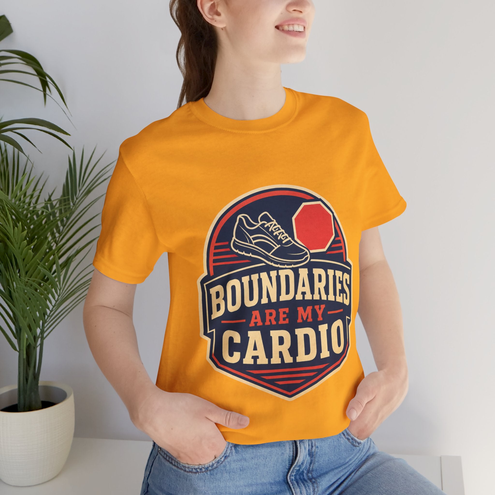Boundaries Are My Cardio Unisex T-Shirt