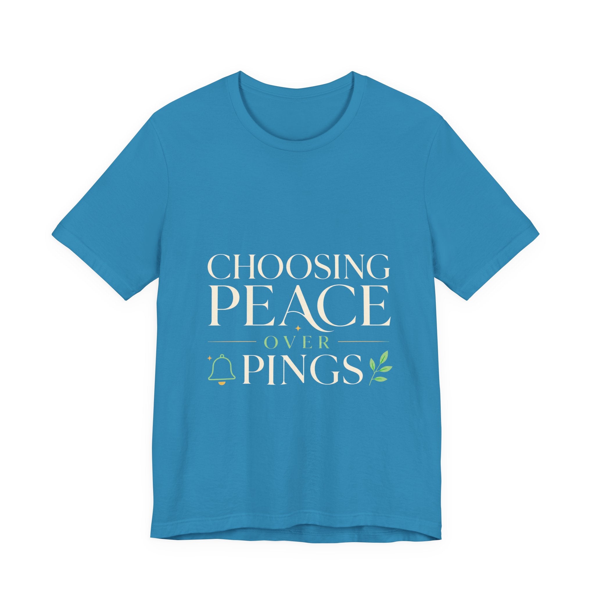 Choosing Peace Over Pings Unisex T-Shirt