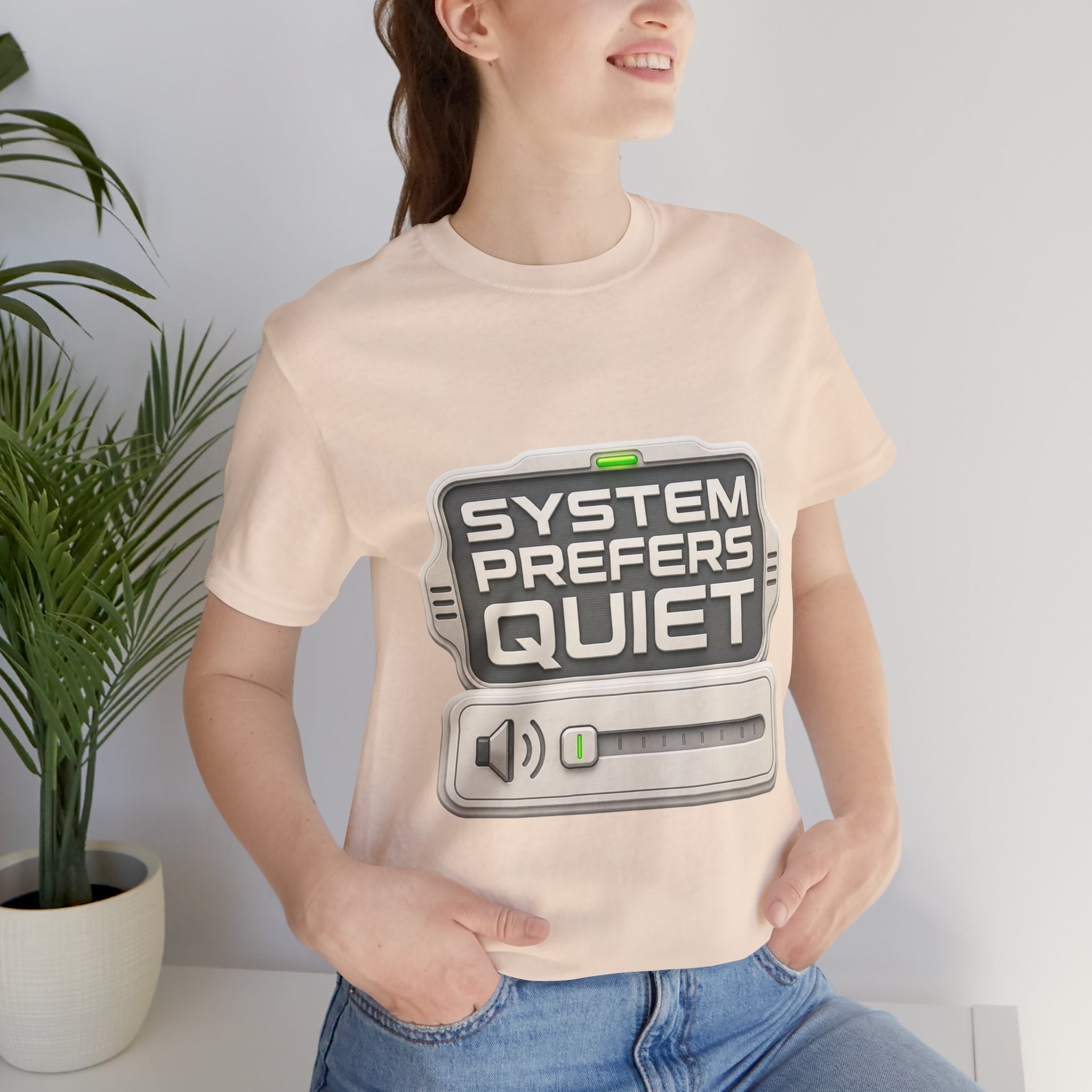 System Prefers Quiet Unisex T-Shirt