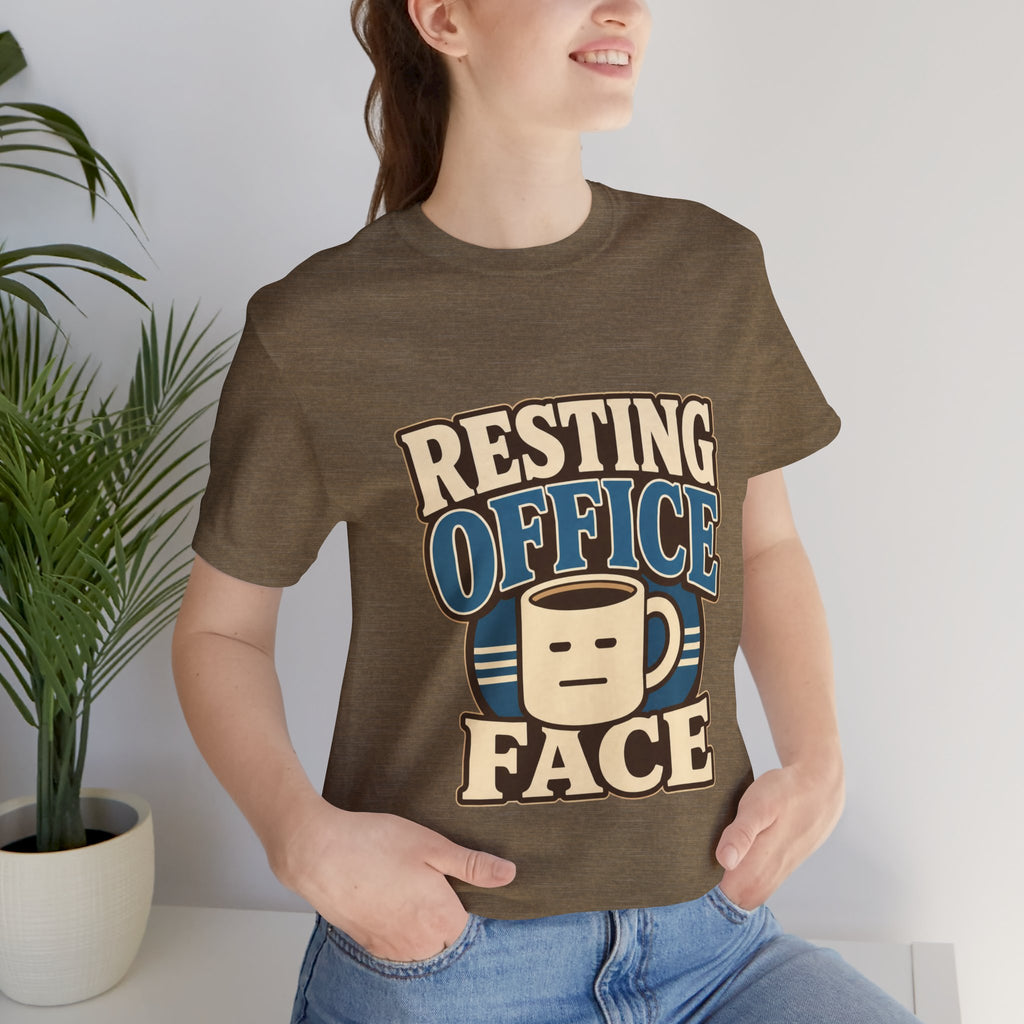 Resting Office Face Unisex T-Shirt