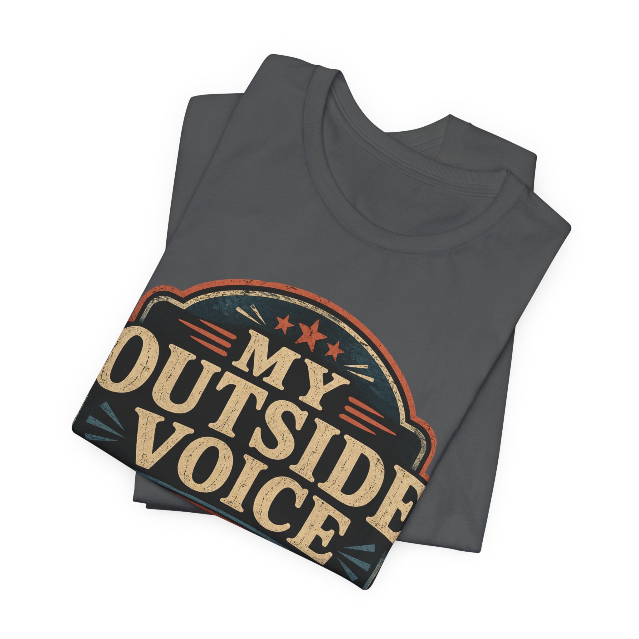 My Outside Voice Retired Unisex T-Shirt