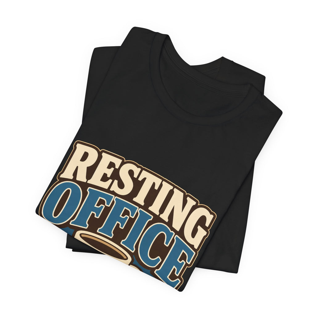 Resting Office Face Unisex T-Shirt