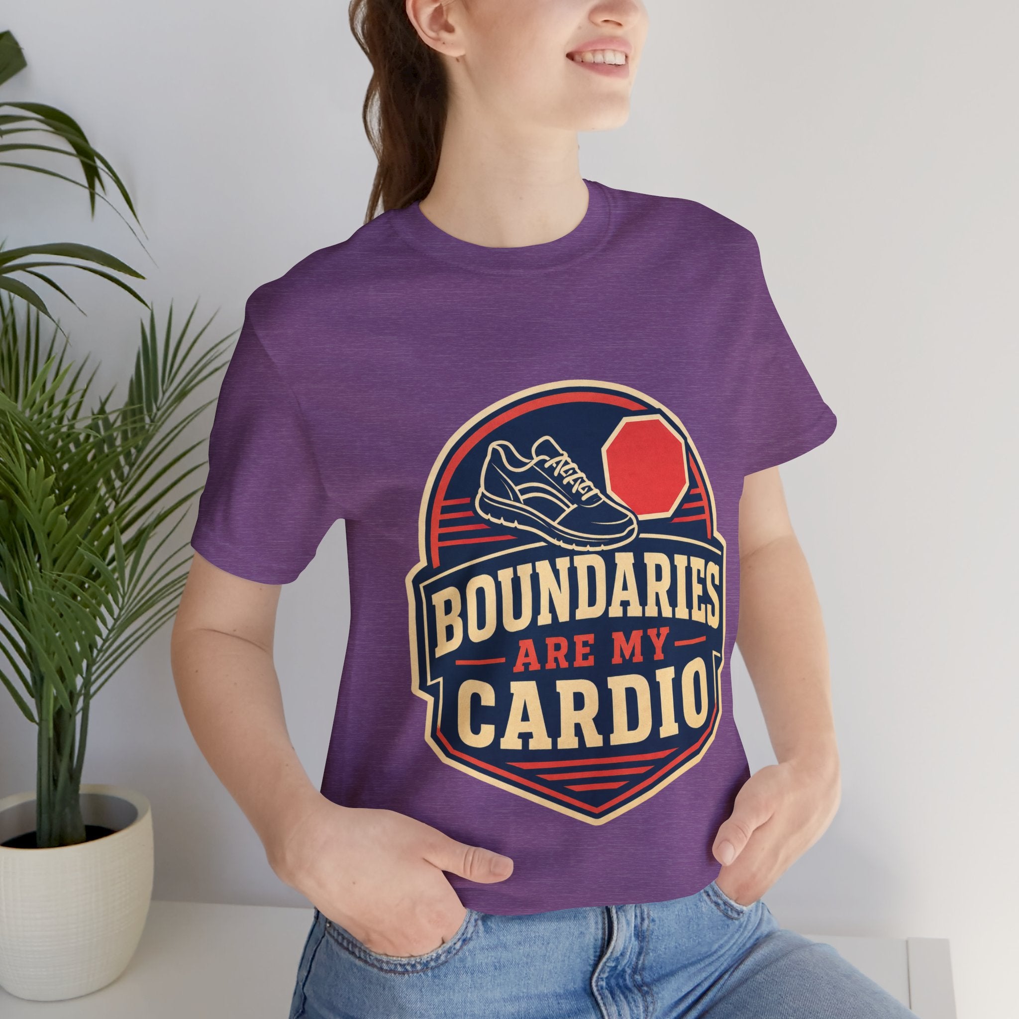 Boundaries Are My Cardio Unisex T-Shirt