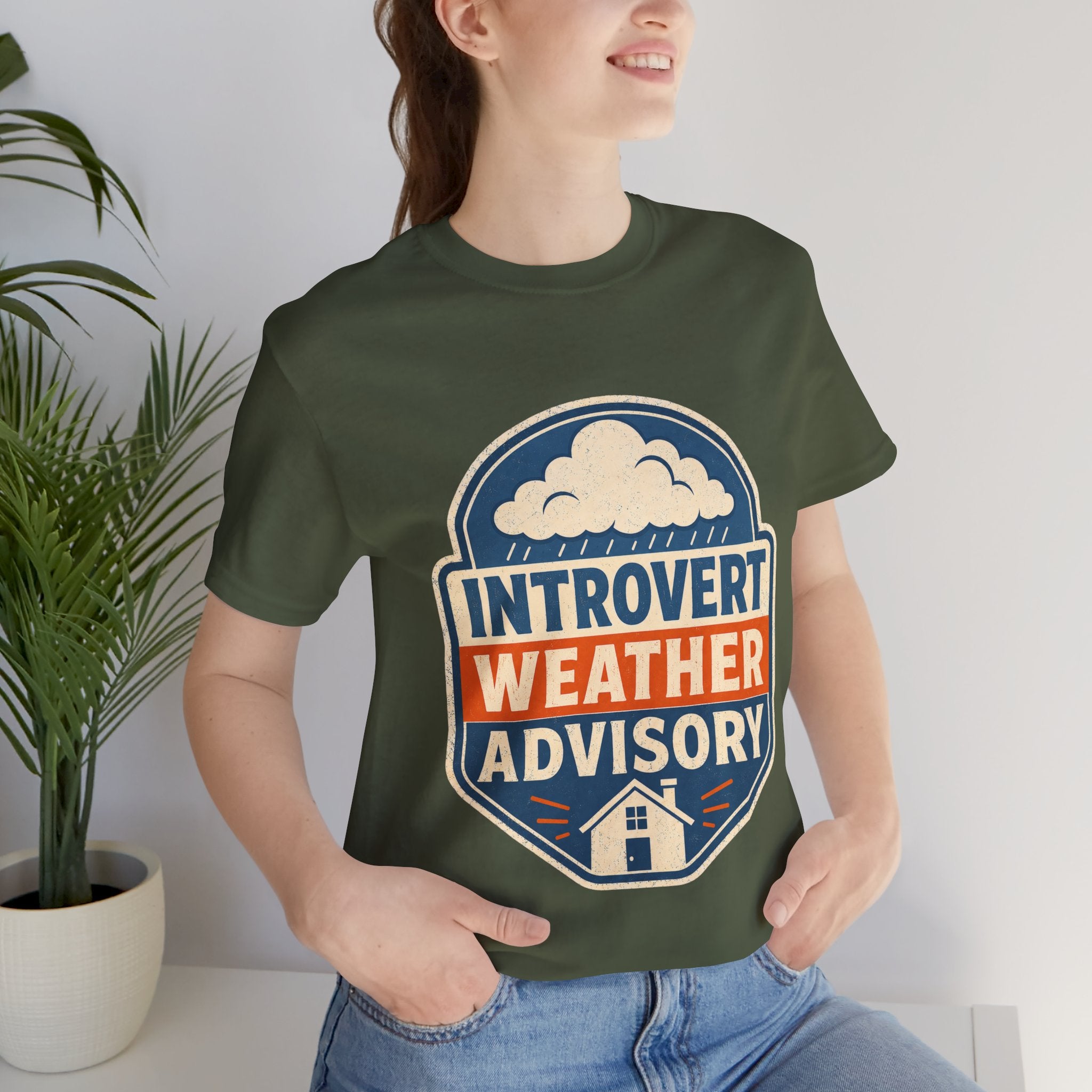 Introvert Weather Advisory Unisex T-Shirt