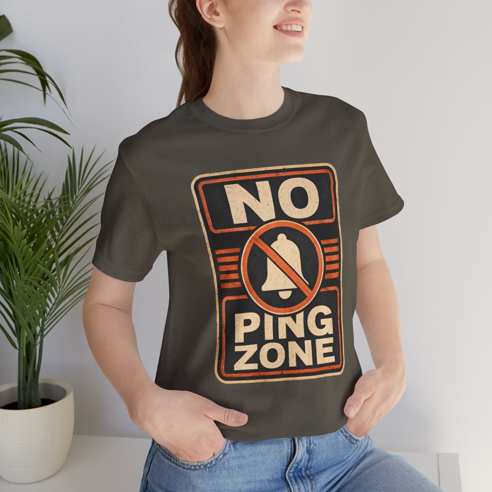 No Ping Zone Unisex T-Shirt