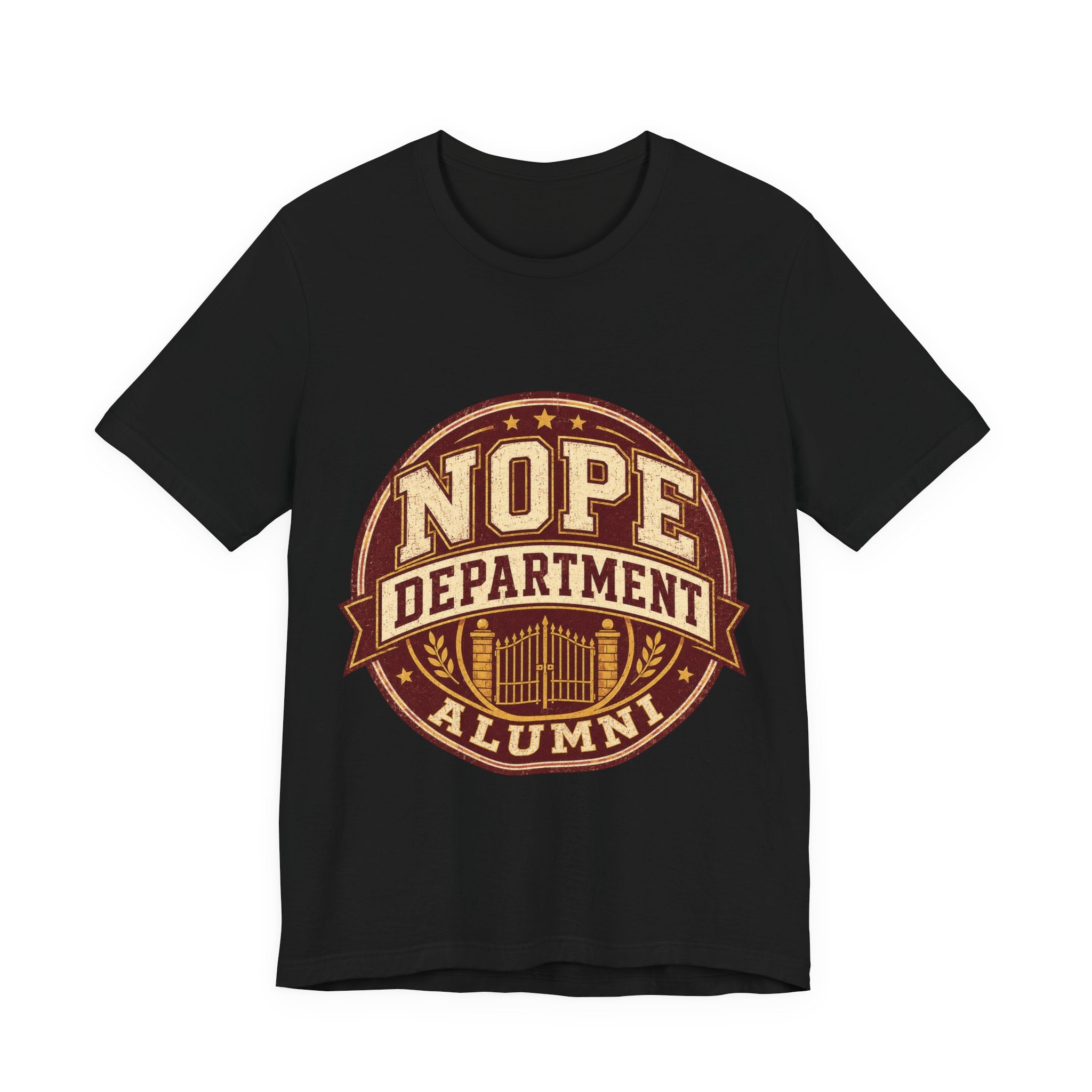 Nope Department Alumni Unisex T-Shirt
