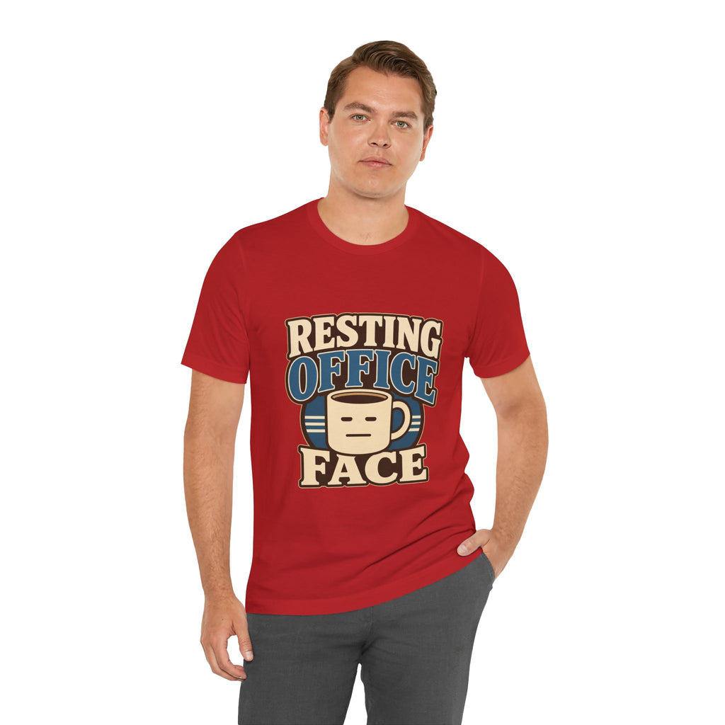 Resting Office Face Unisex T-Shirt