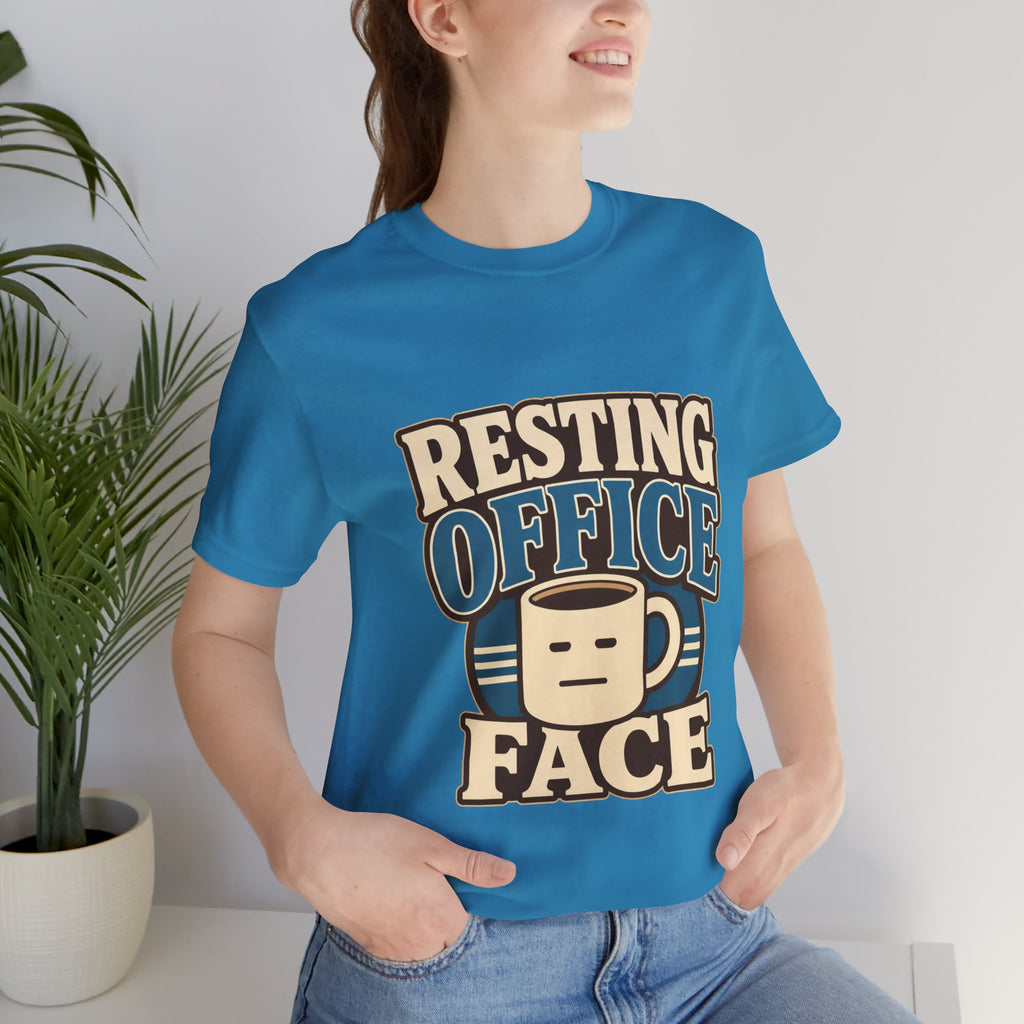 Resting Office Face Unisex T-Shirt
