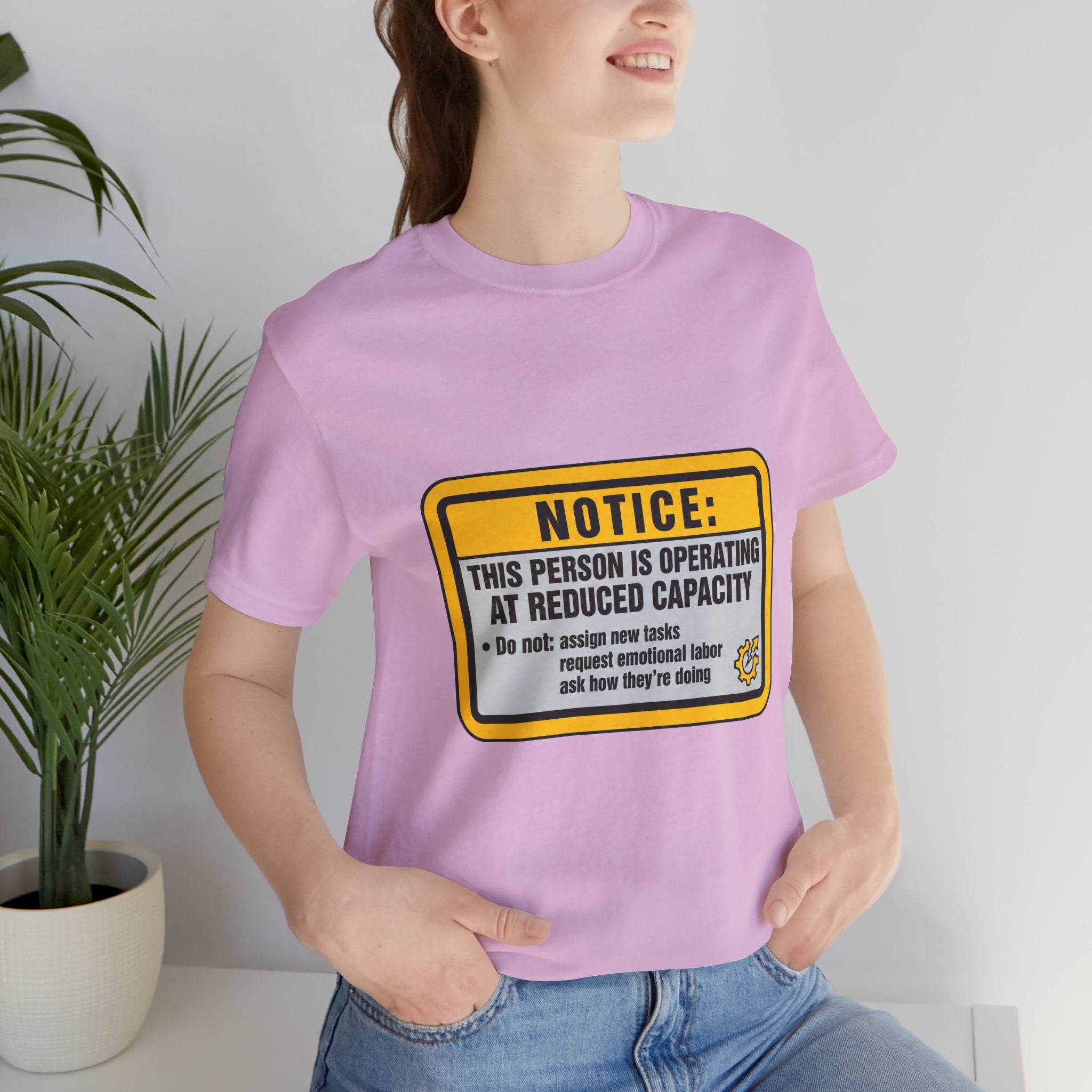 Operating At Reduced Capacity Unisex T-Shirt