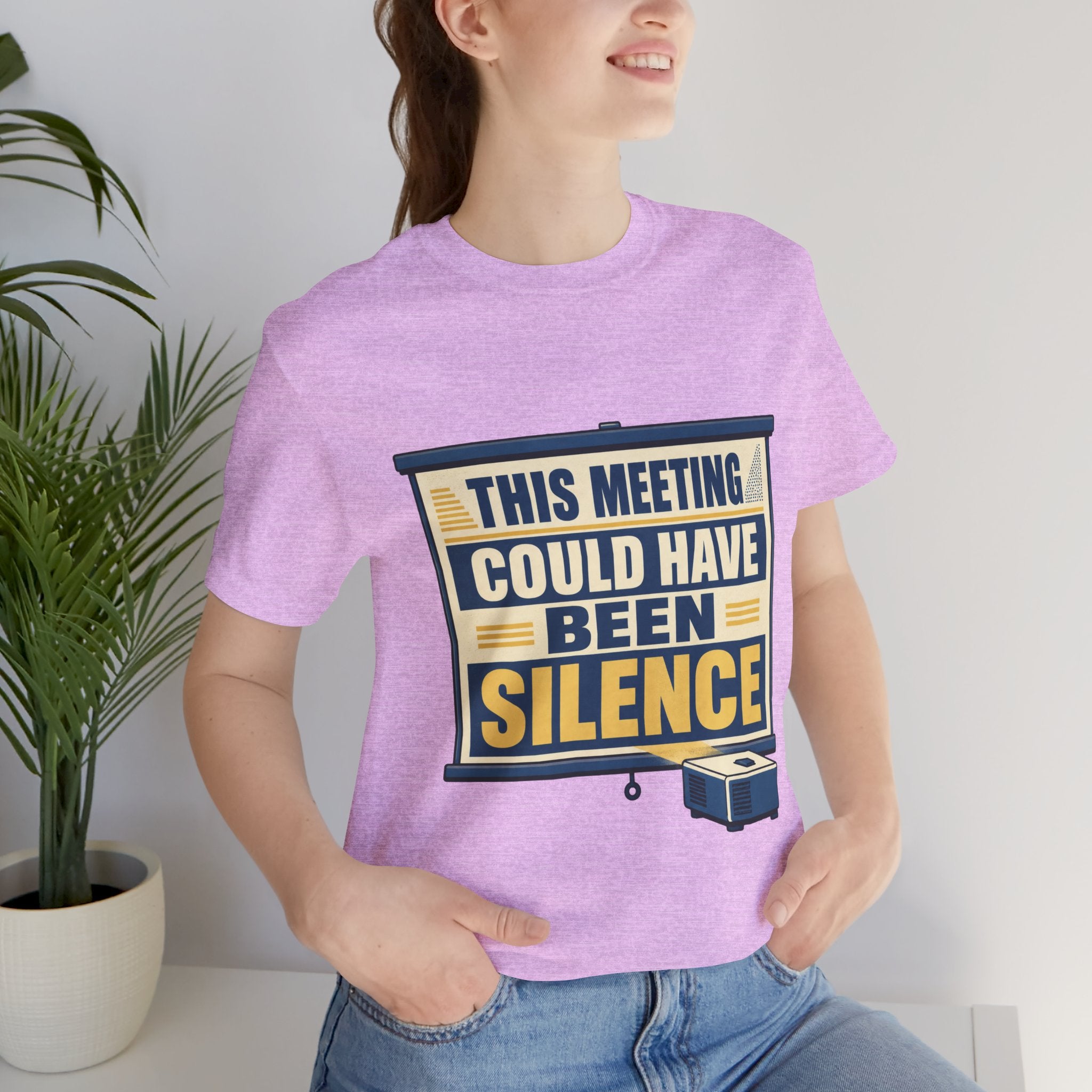 This Meeting Could Have Been Silence Unisex T-Shirt