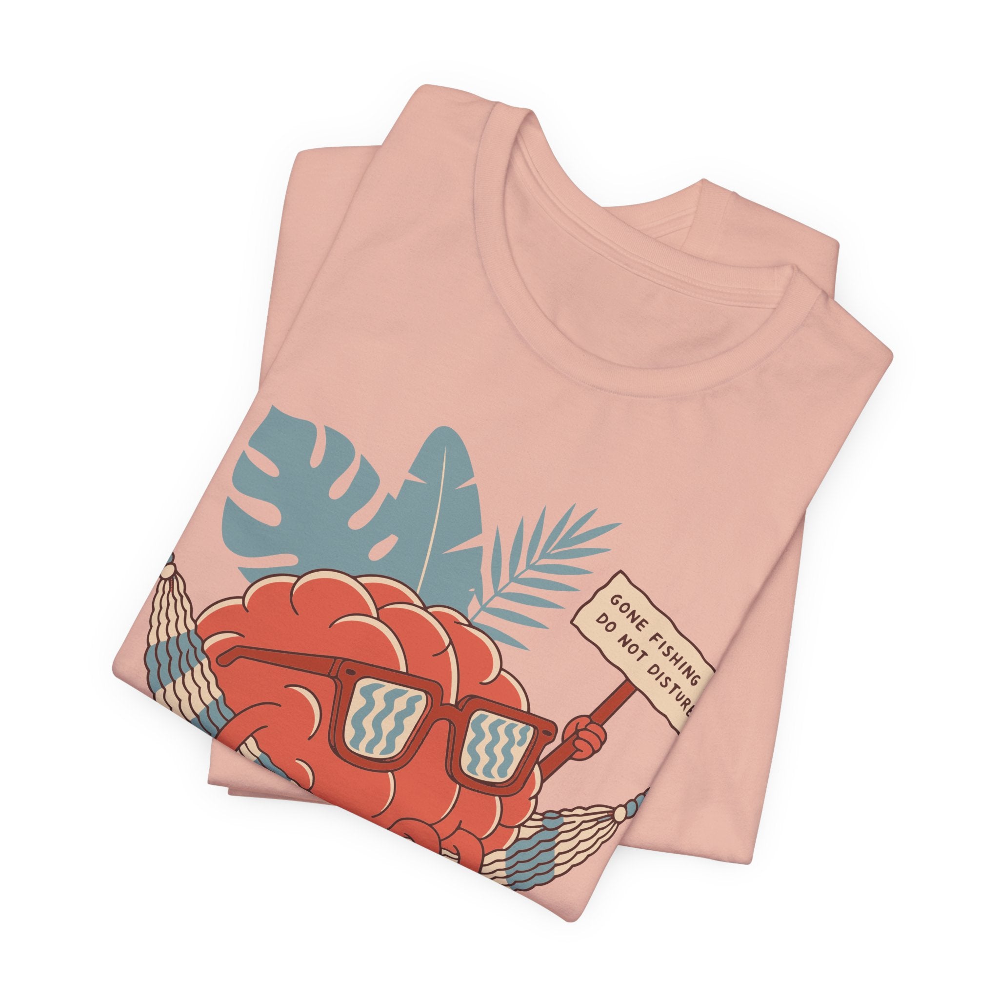 Brain Gone Fishing Unisex T-Shirt