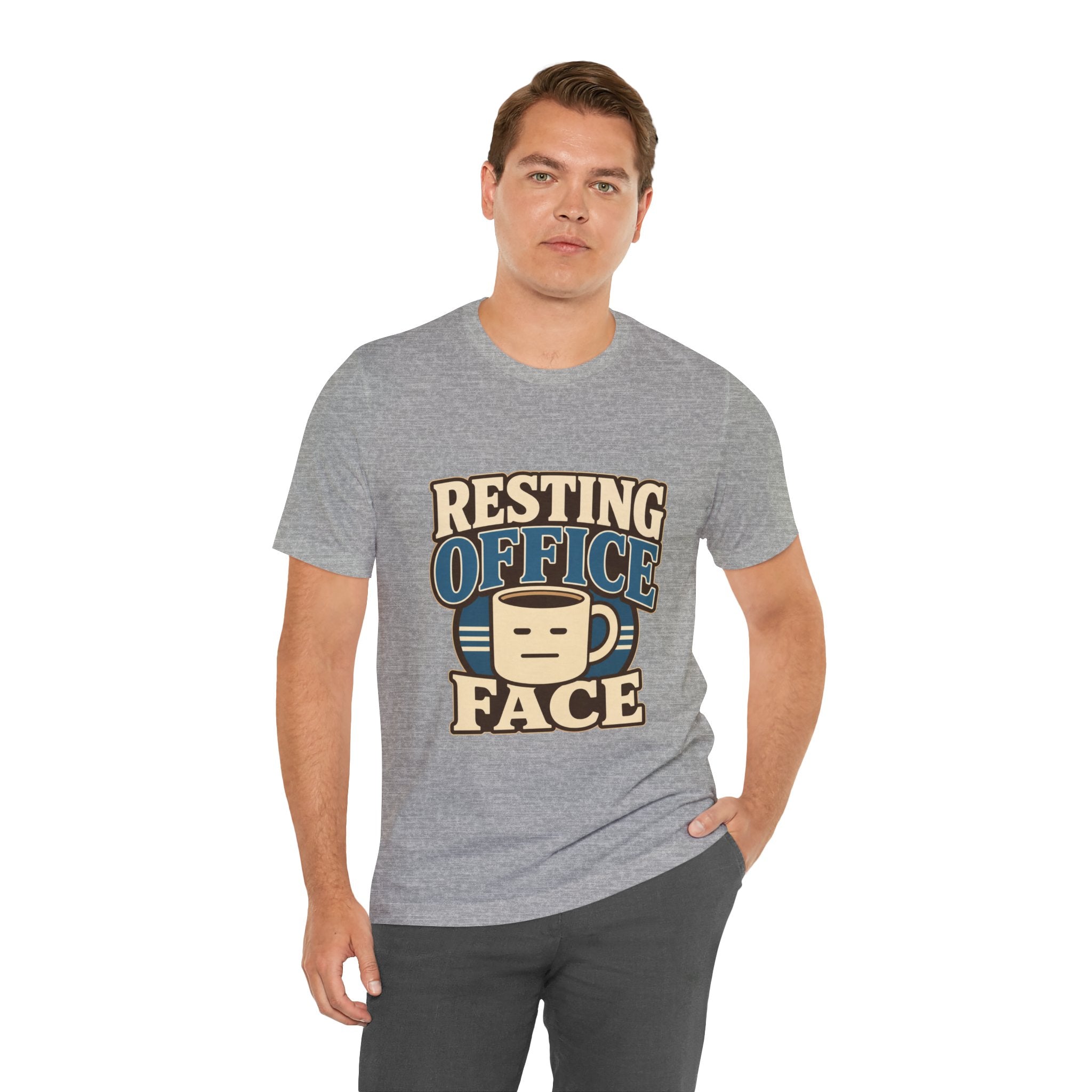 Resting Office Face Unisex T-Shirt
