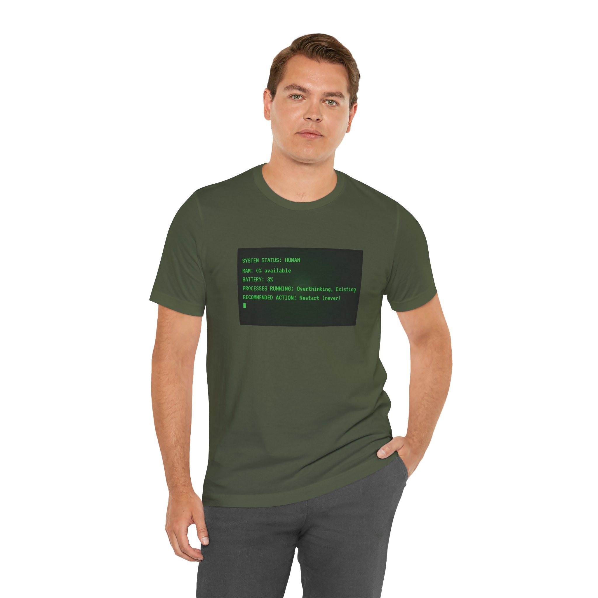 Retro Computer Terminal Tee