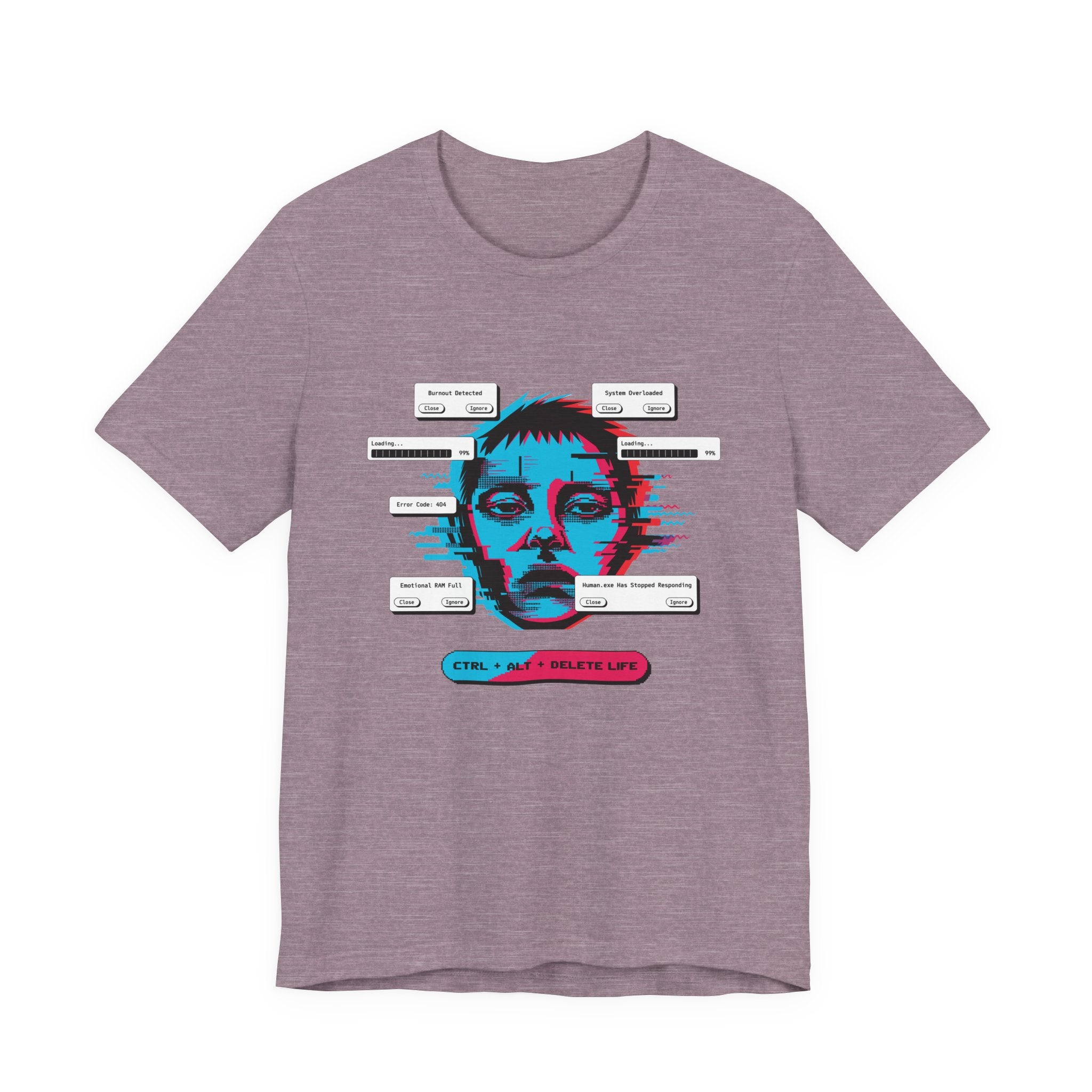 Human.exe Has Stopped Responding Unisex T-Shirt