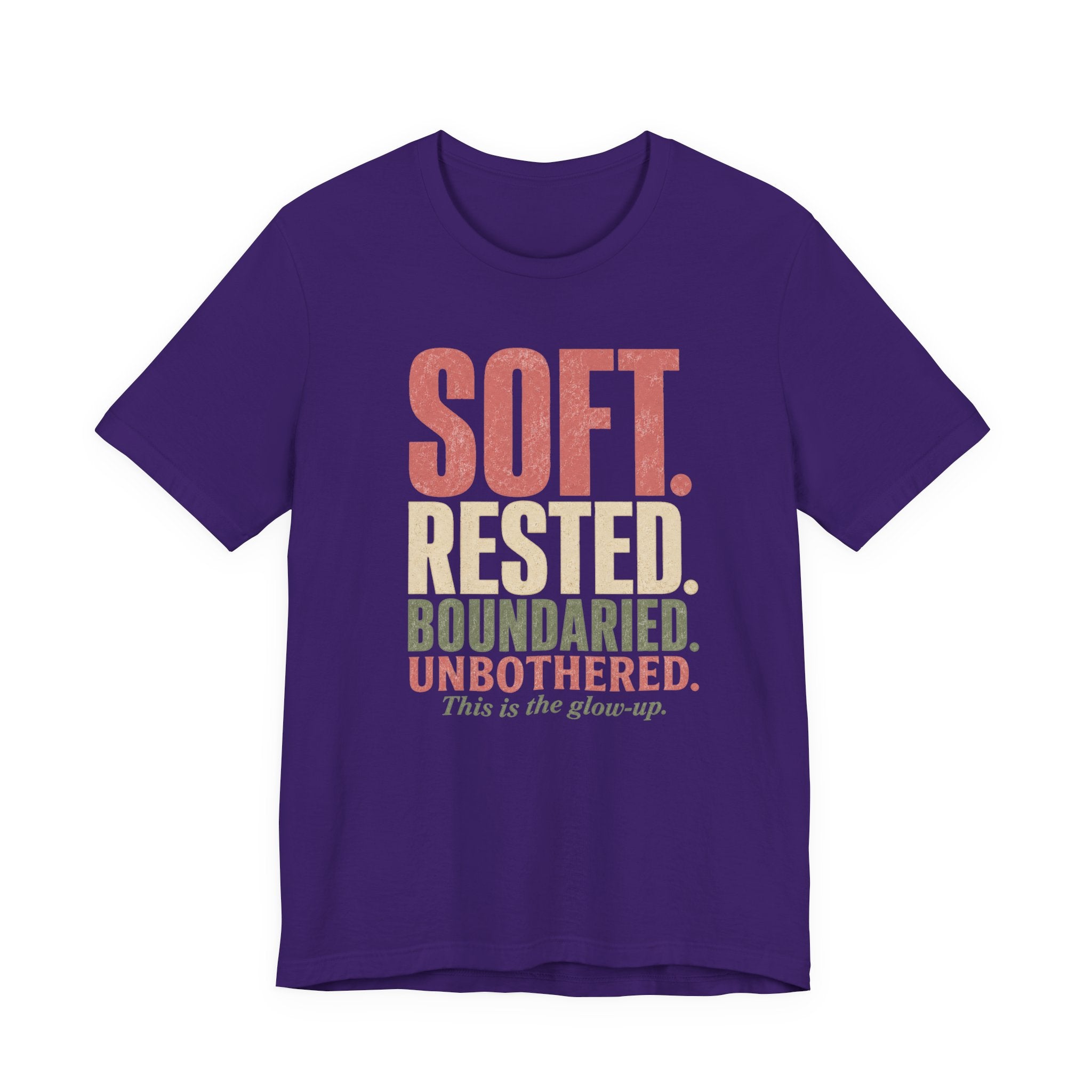 Soft. Rested. Boundaried. Unbothered.