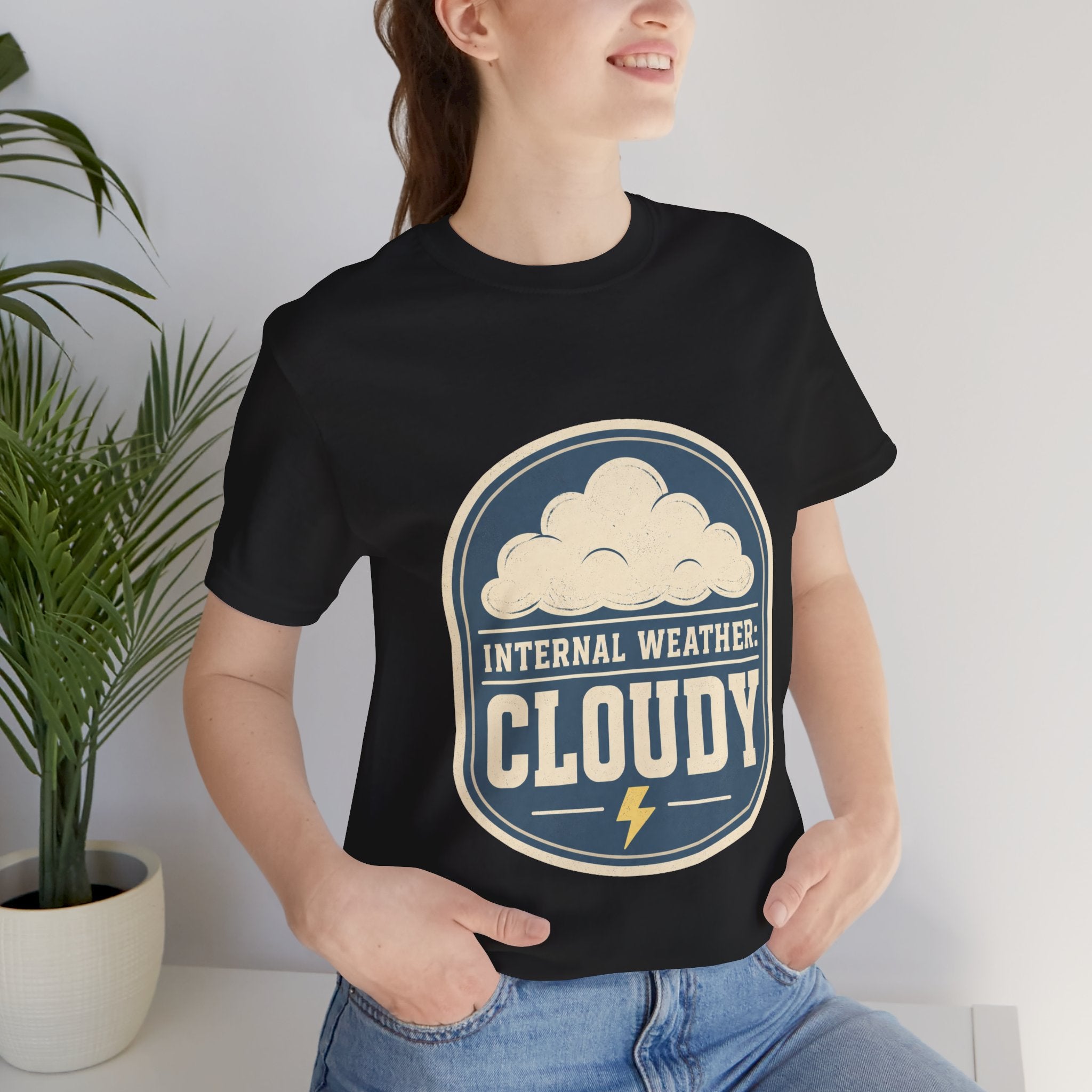 Internal Weather Cloudy Unisex T-Shirt