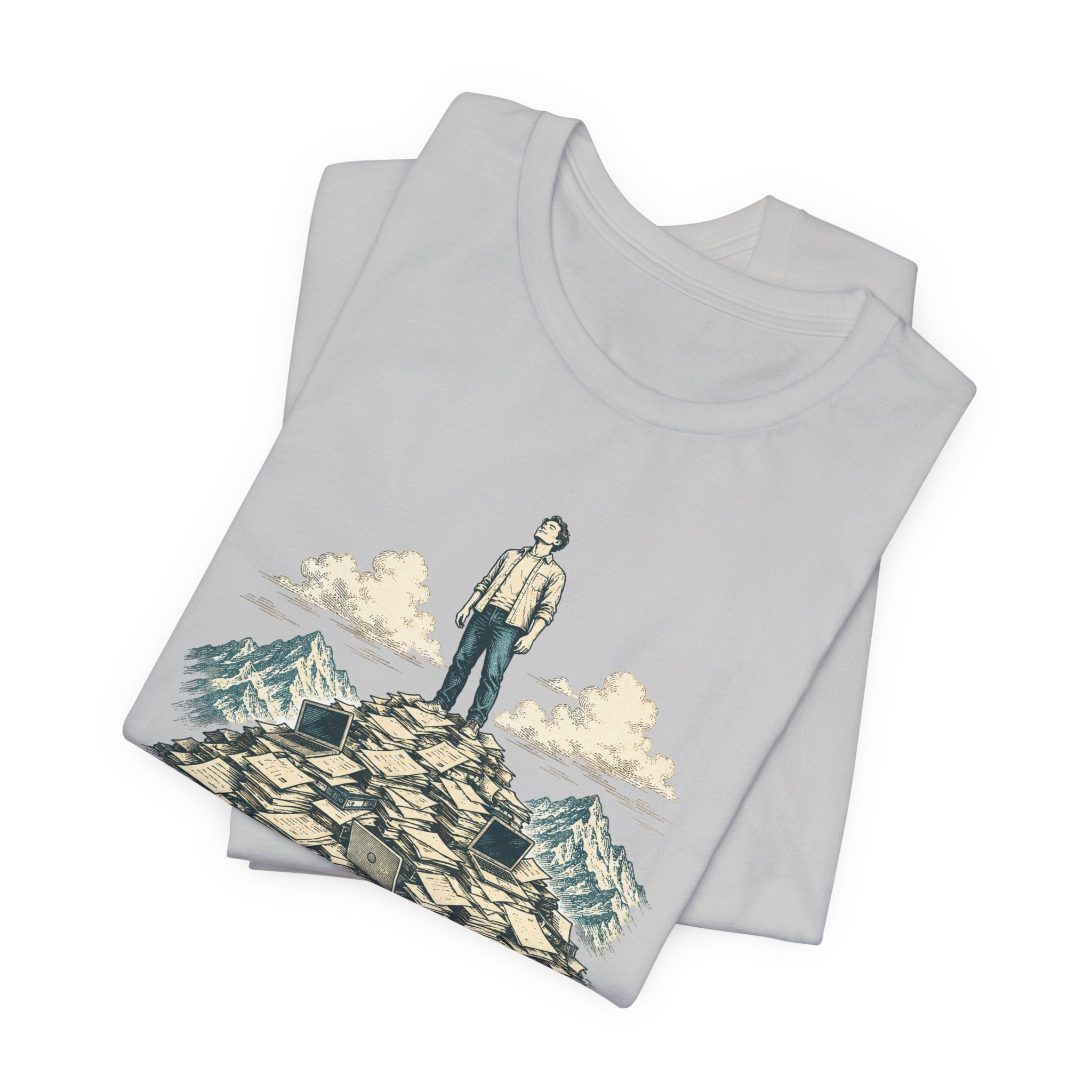 Peak Burned Out Now Descending Unisex T-Shirt
