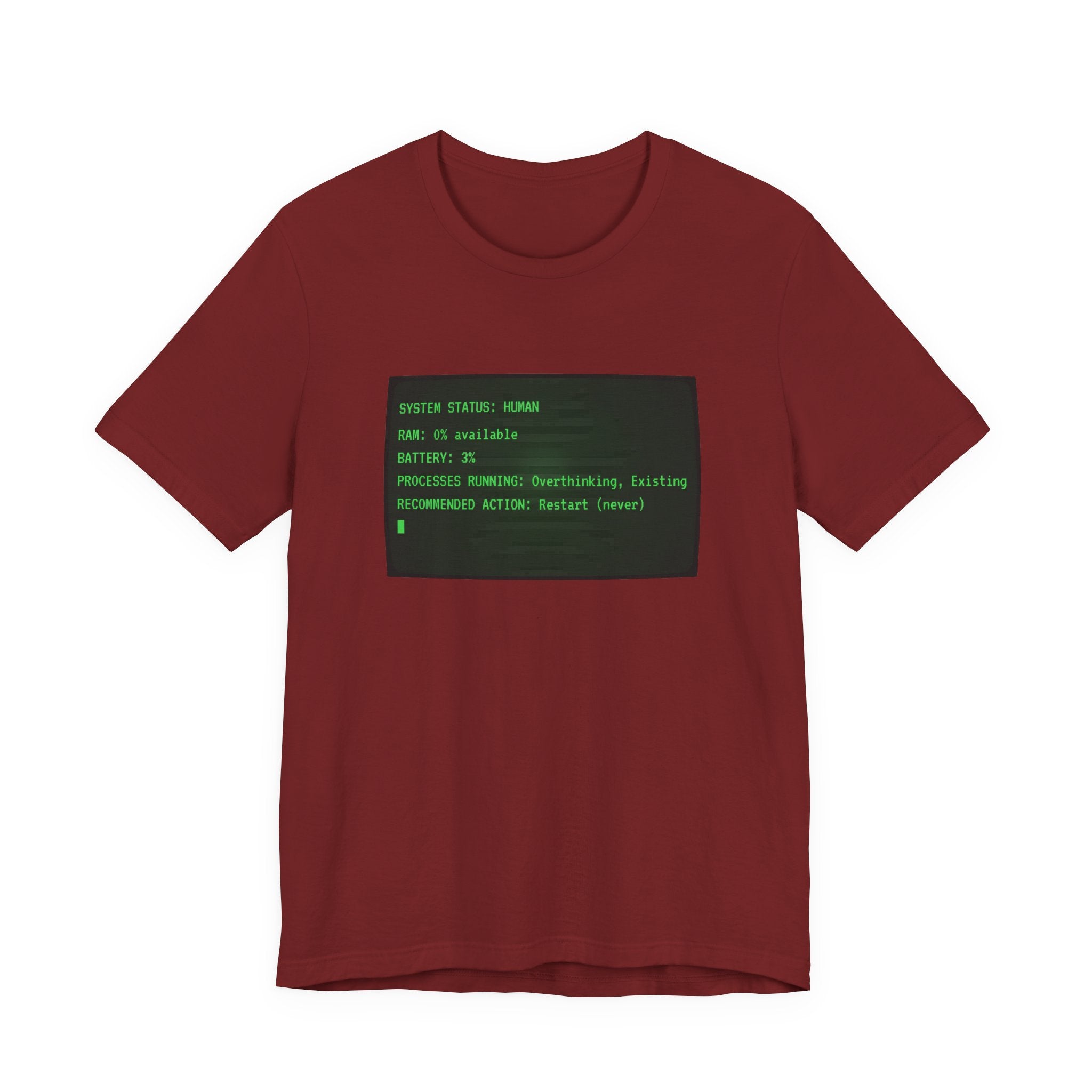 Retro Computer Terminal Tee