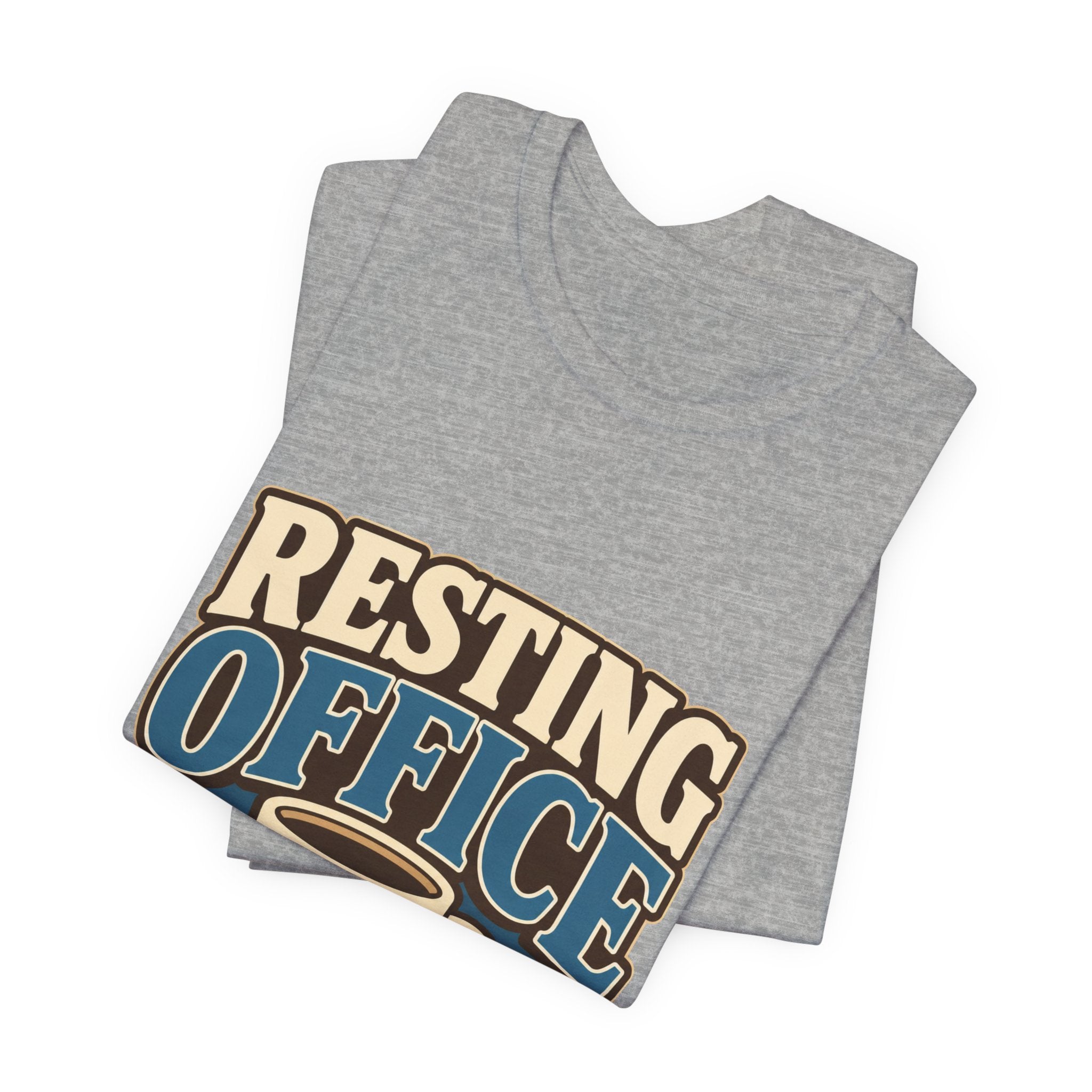 Resting Office Face Unisex T-Shirt