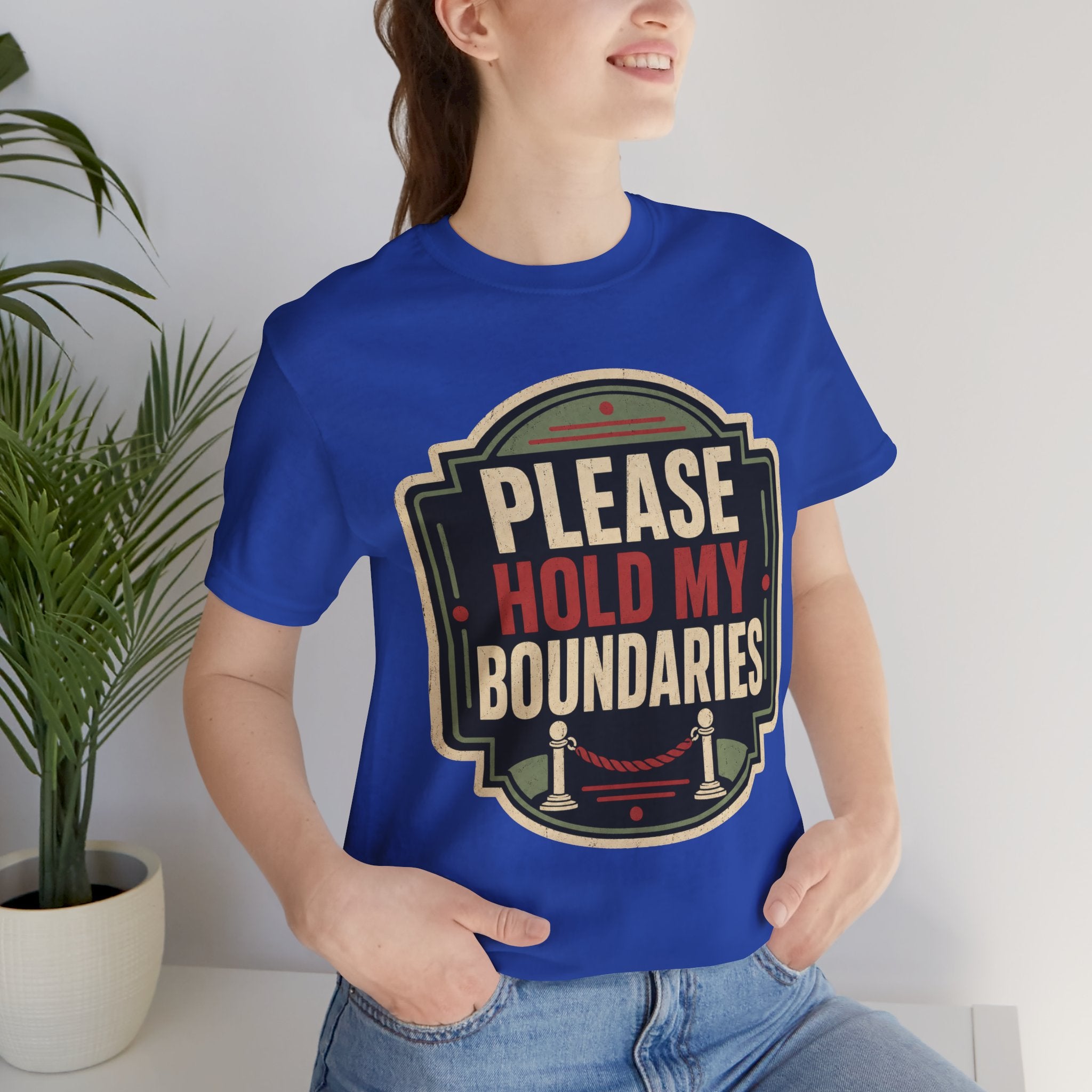 Please Hold My Boundaries Unisex T-Shirt