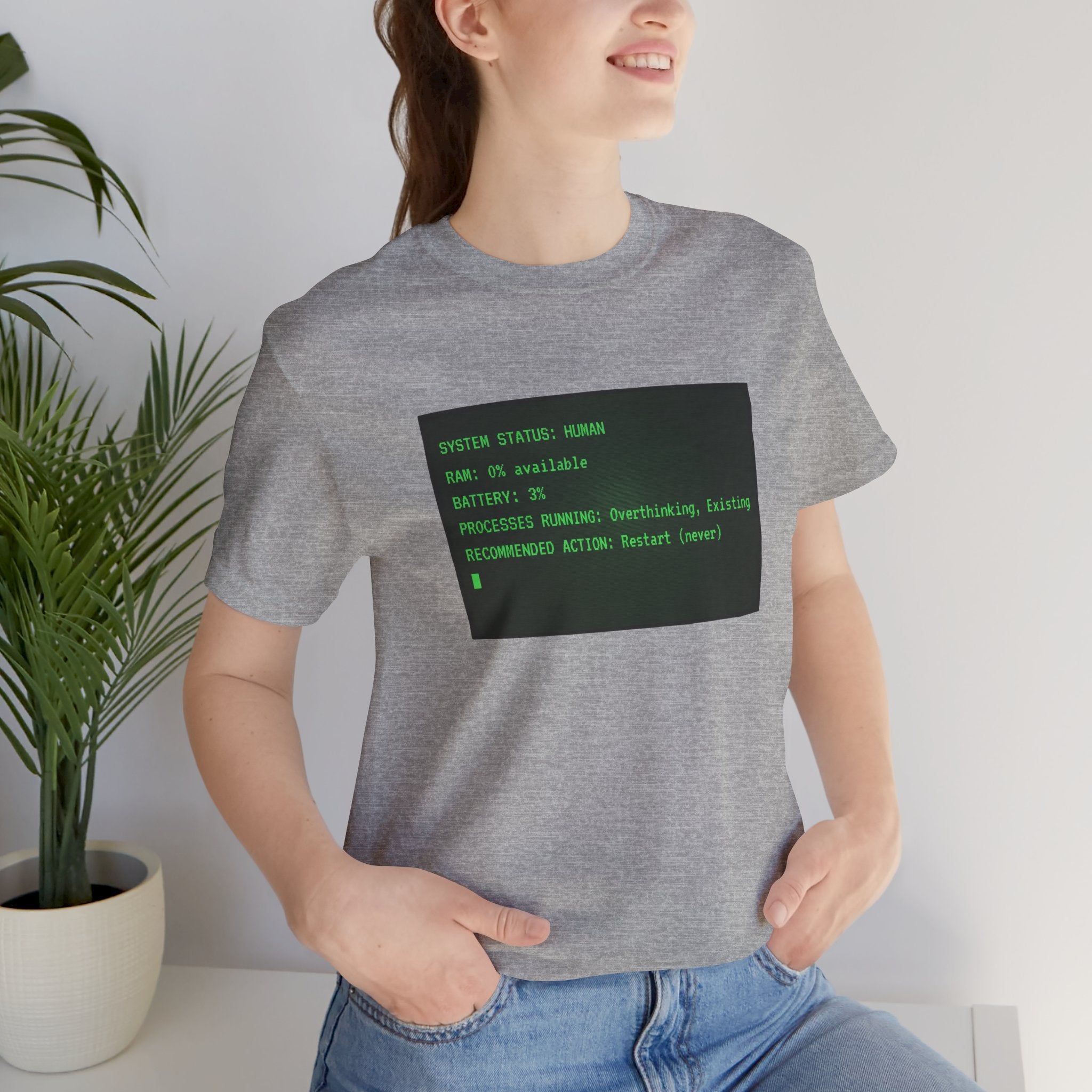 Retro Computer Terminal Tee