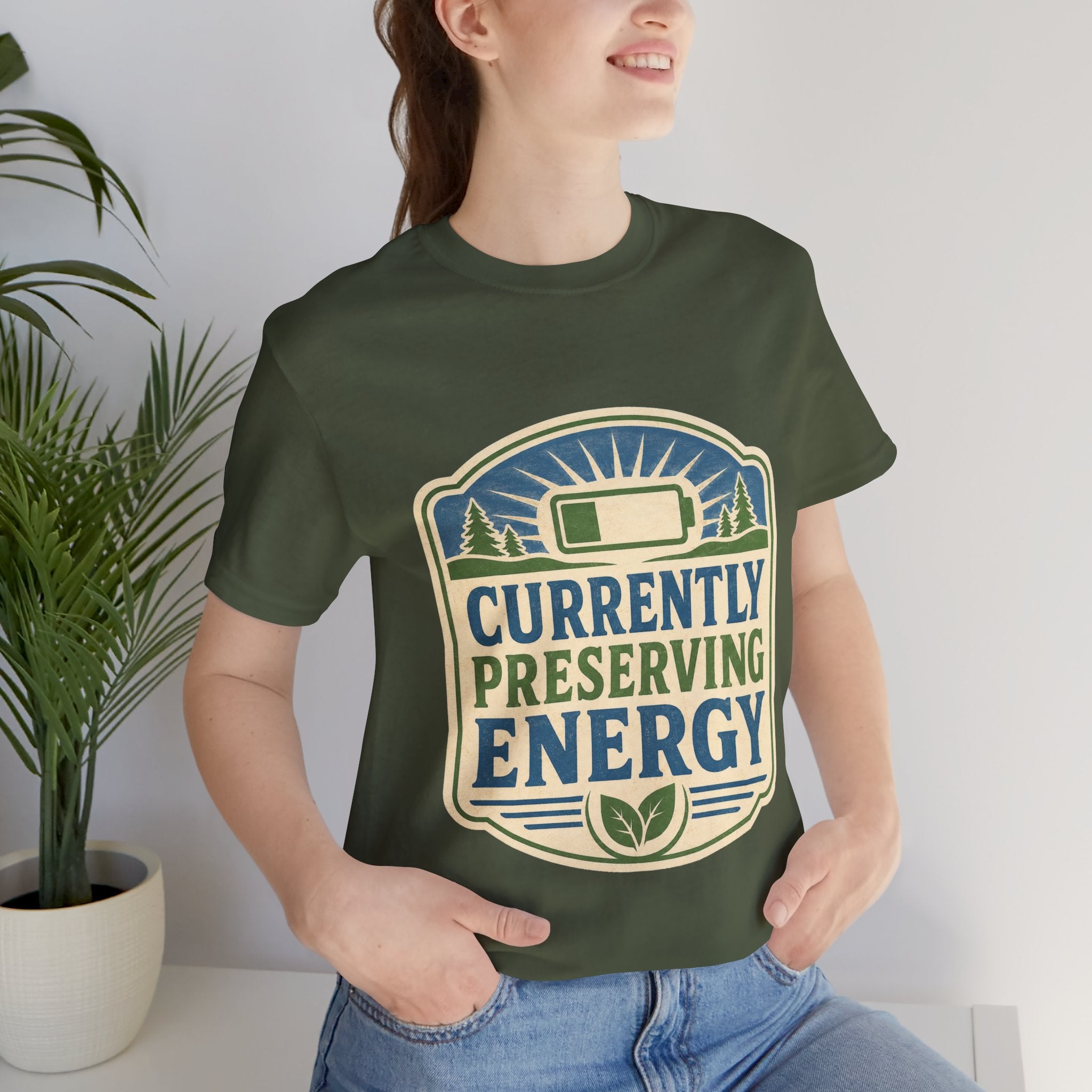 Currently Preserving Energy Unisex T-Shirt
