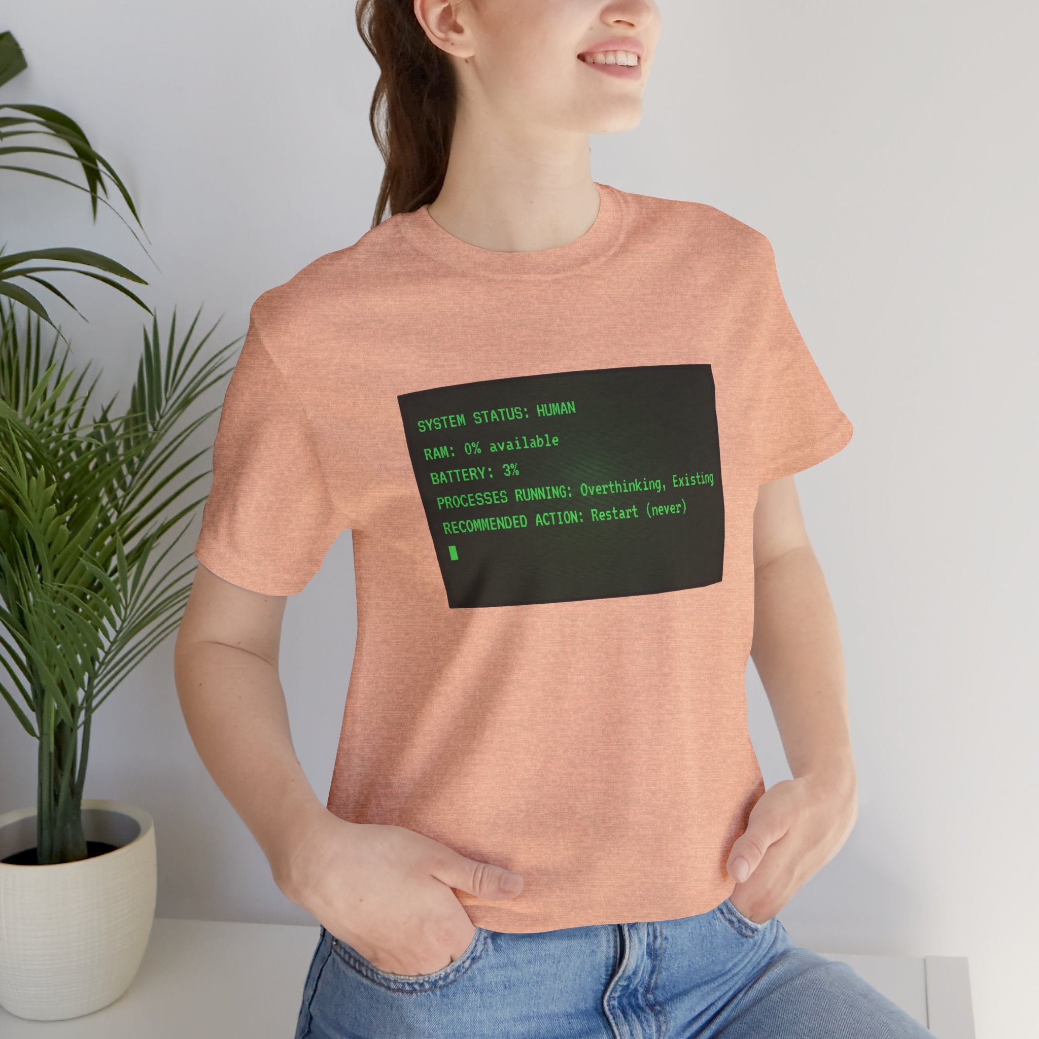 Retro Computer Terminal Tee