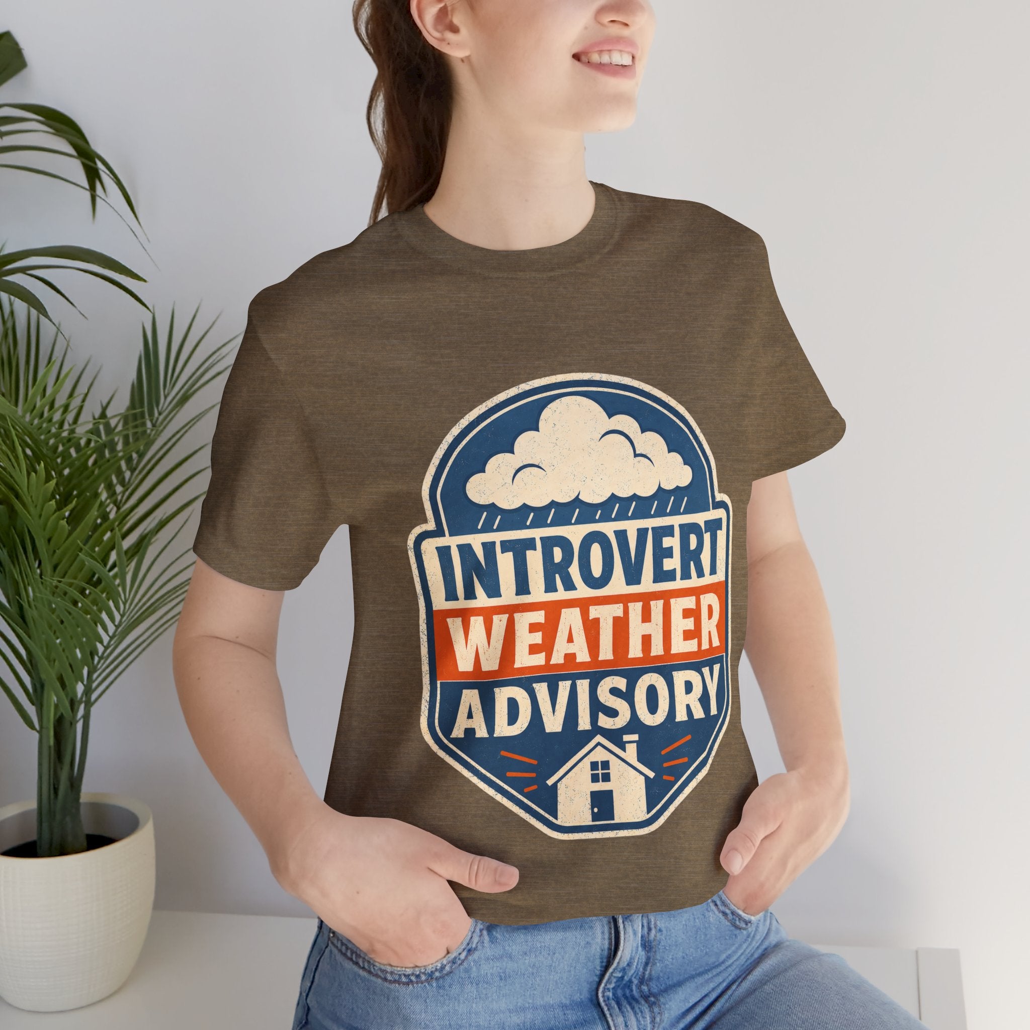 Introvert Weather Advisory Unisex T-Shirt