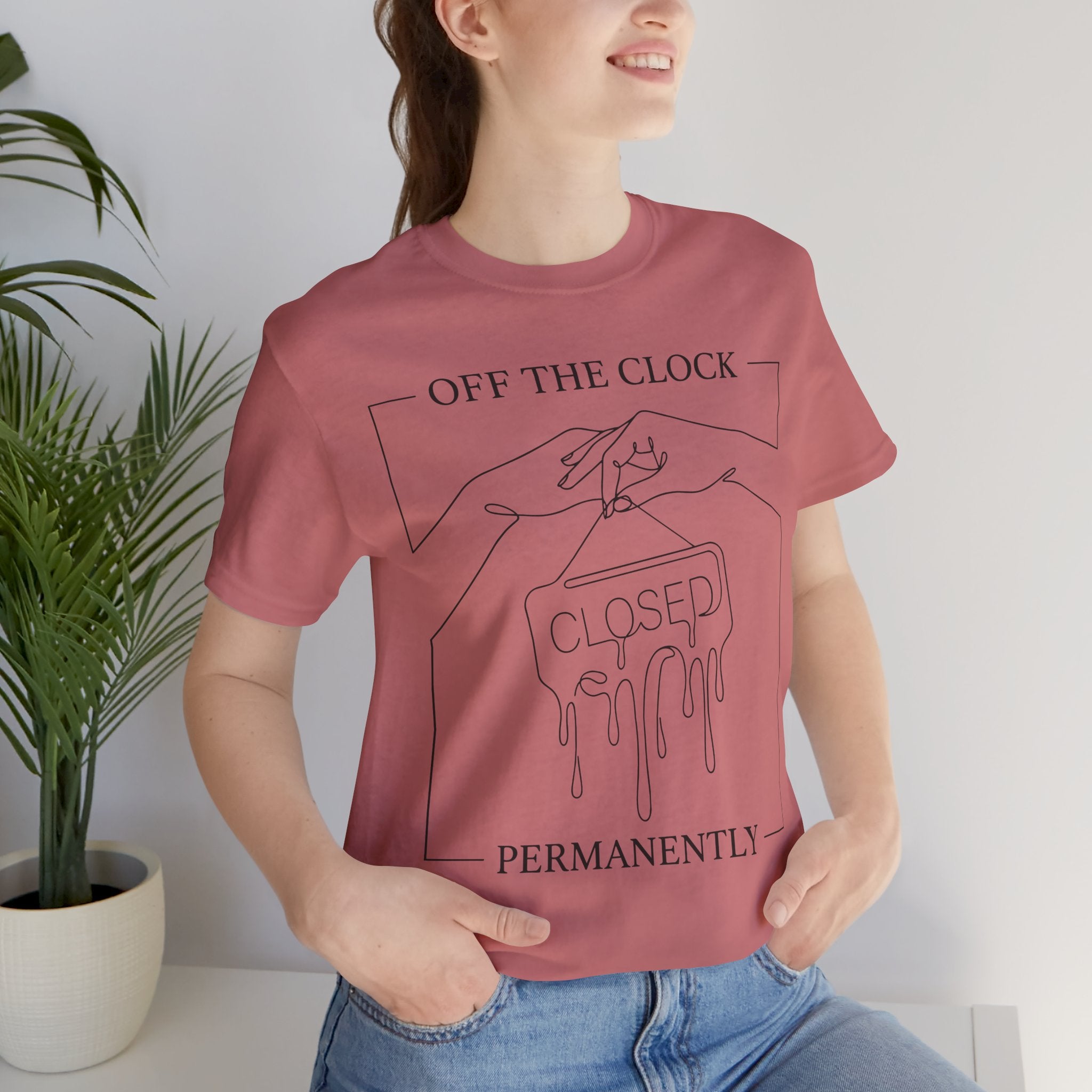 Title Off The Clock Permanently Unisex T-Shirt