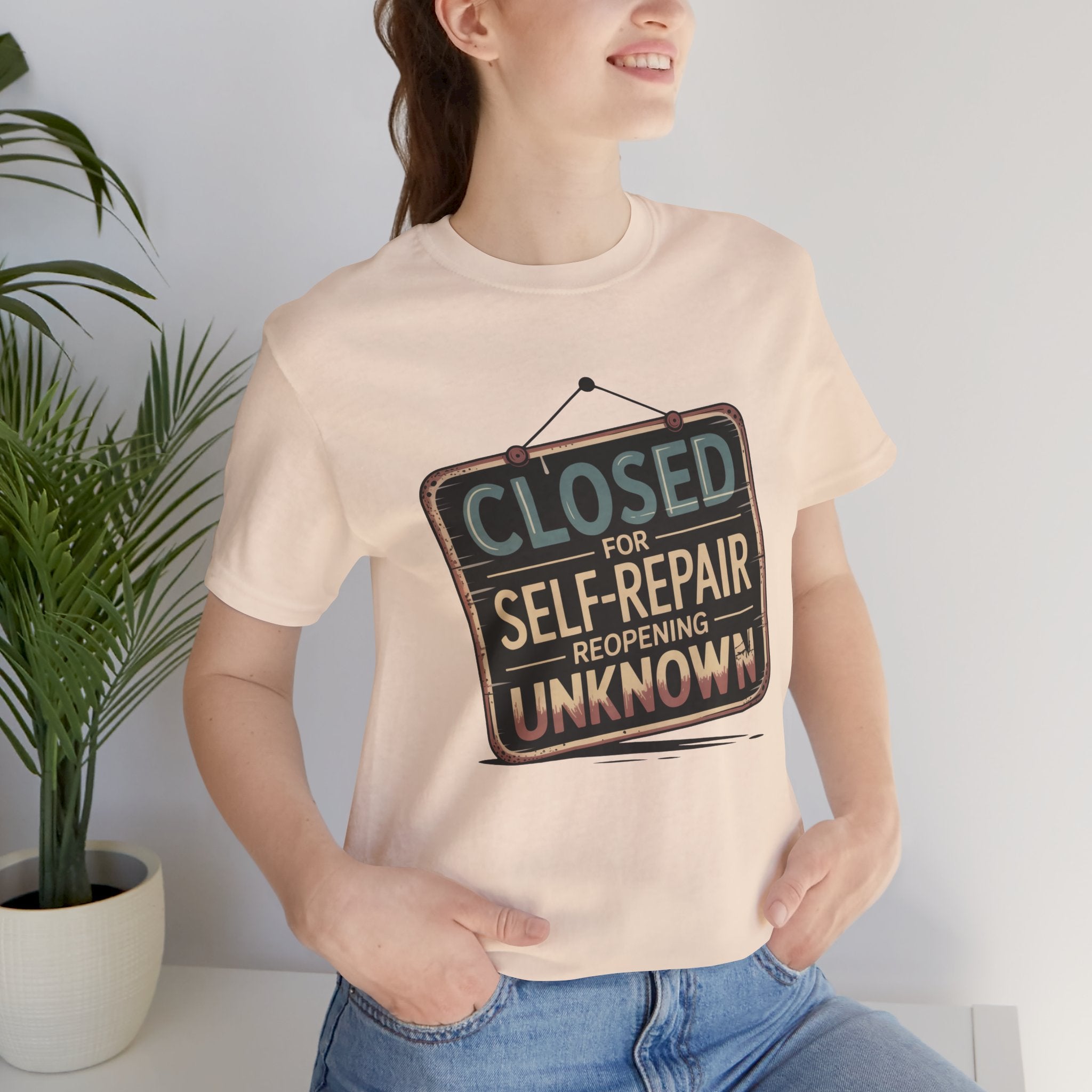 Closed For Self-Repair Unisex T-Shirt