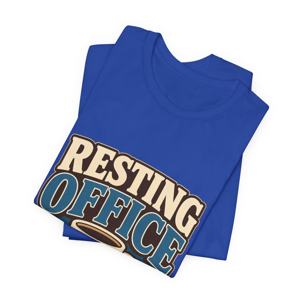 Resting Office Face Unisex T-Shirt